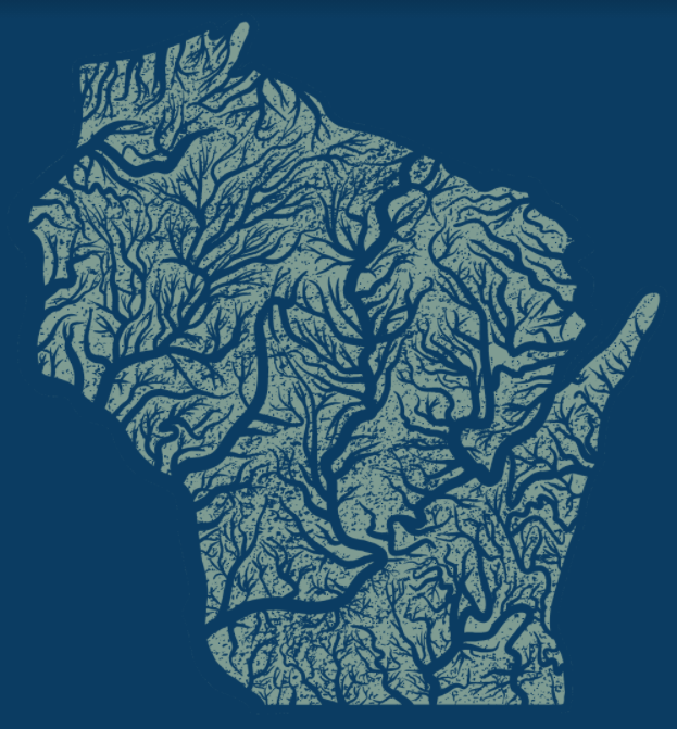 Wisconsin Rivers Unisex Tshirt