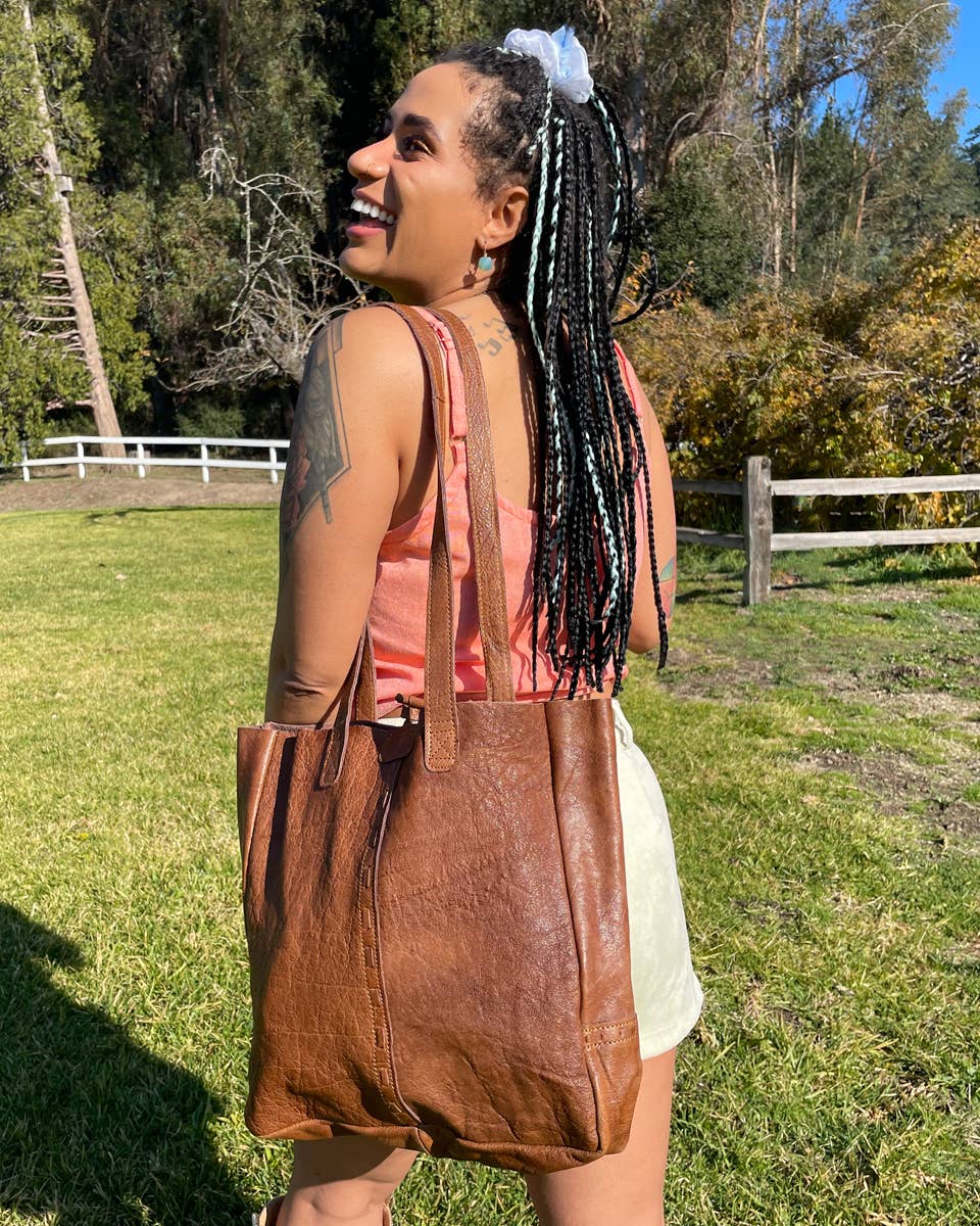 Leather Tote Bag