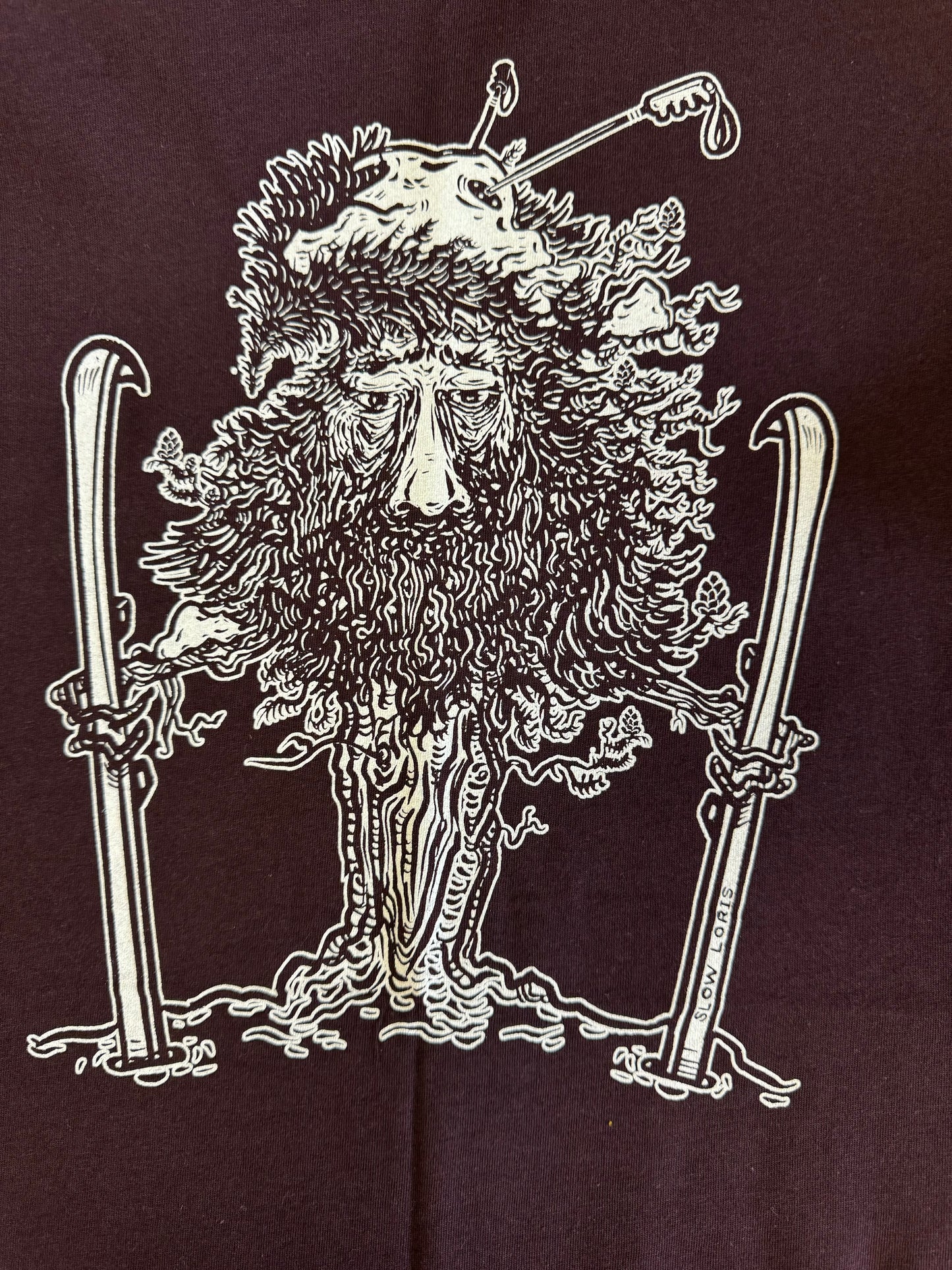 Ski Tree Dude Tee | by Slow Loris