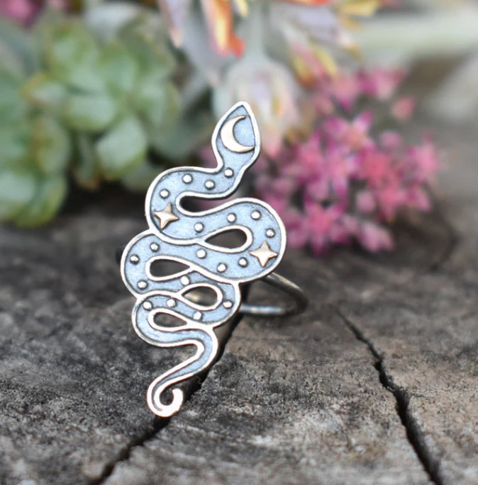 Celestial Snake Ring