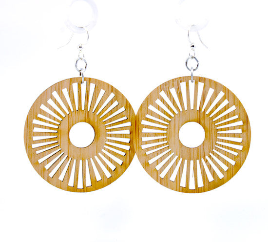 Green Tree Earrings | Bamboo