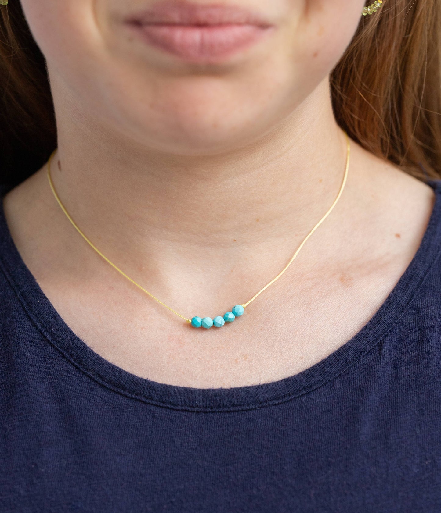 Howlite Little Wishes Kids Necklace Happy Birthday!