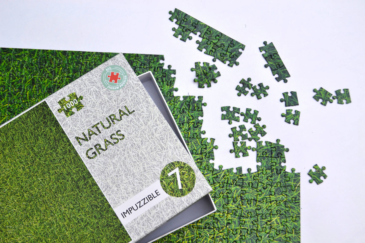 Natural Grass 1000 Piece Jigsaw Puzzle