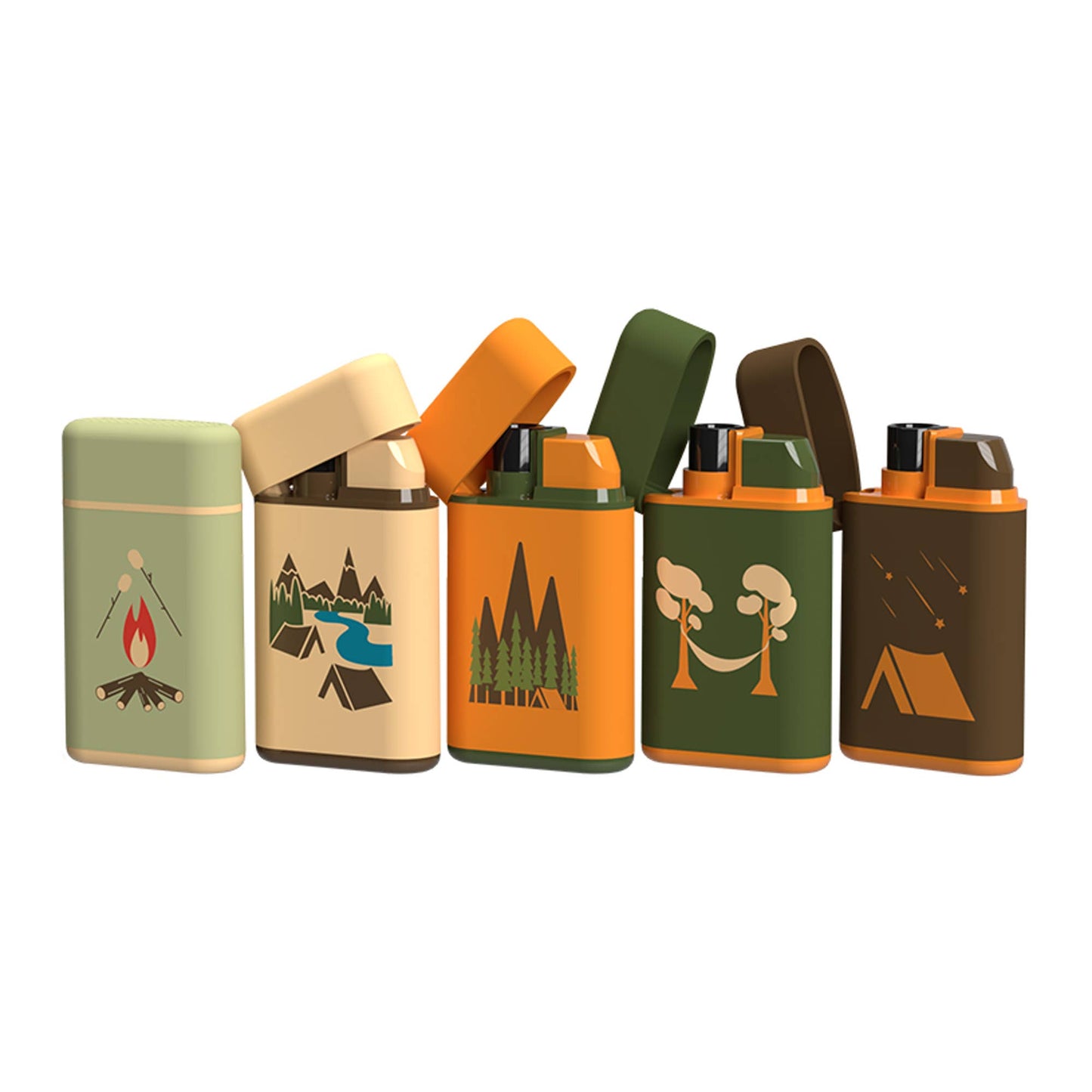 MK Lighter Outdoor Camper Series, Torch Flame Lighter