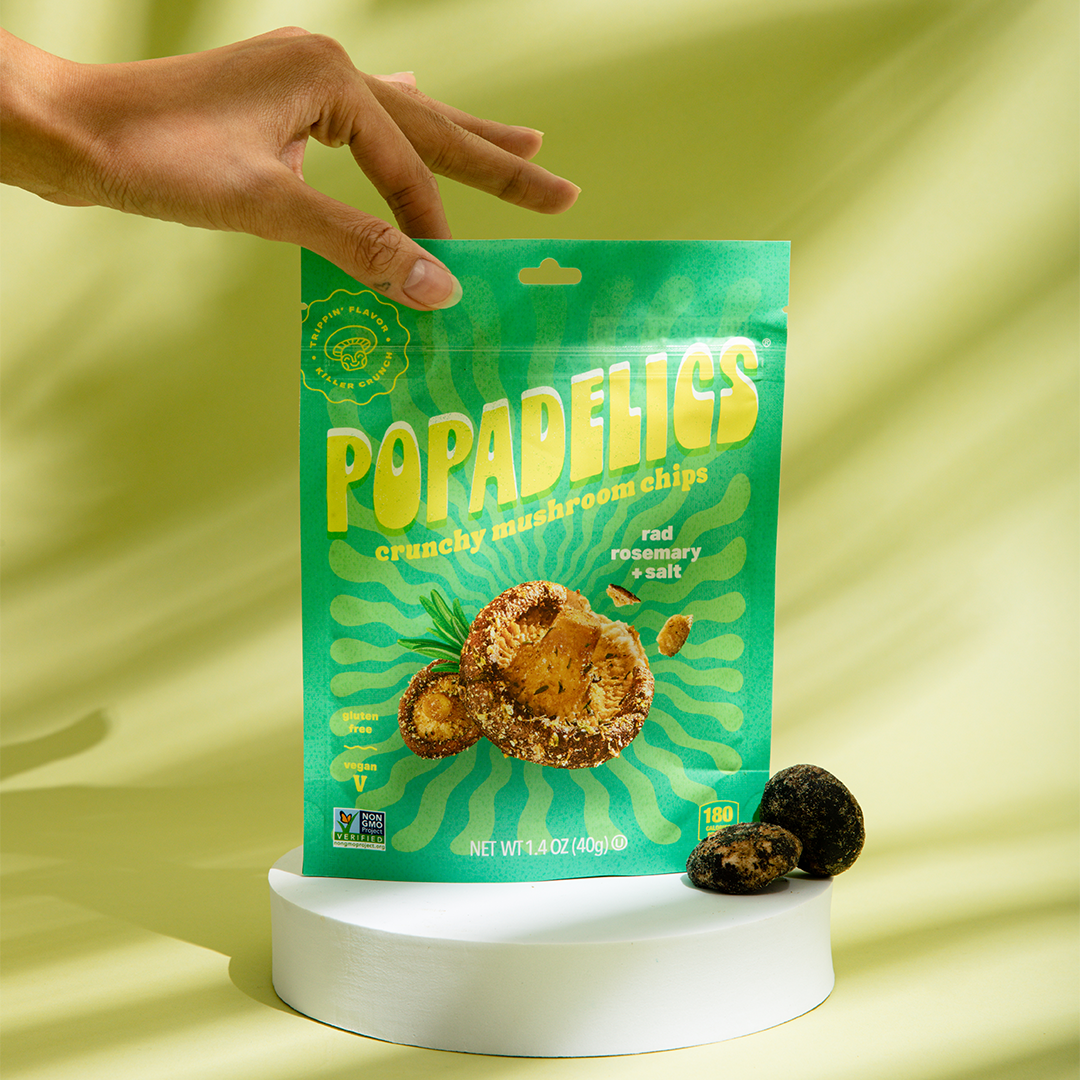 Rad Rosemary & Salt - Crunchy Mushroom Chips