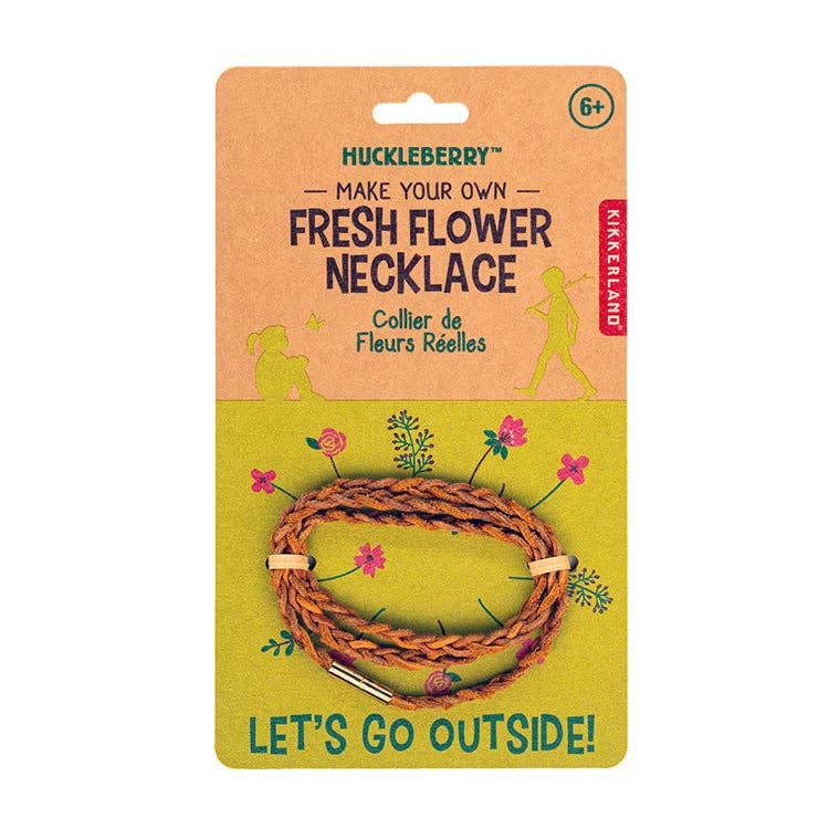 Make Your Own Fresh Flower Necklace