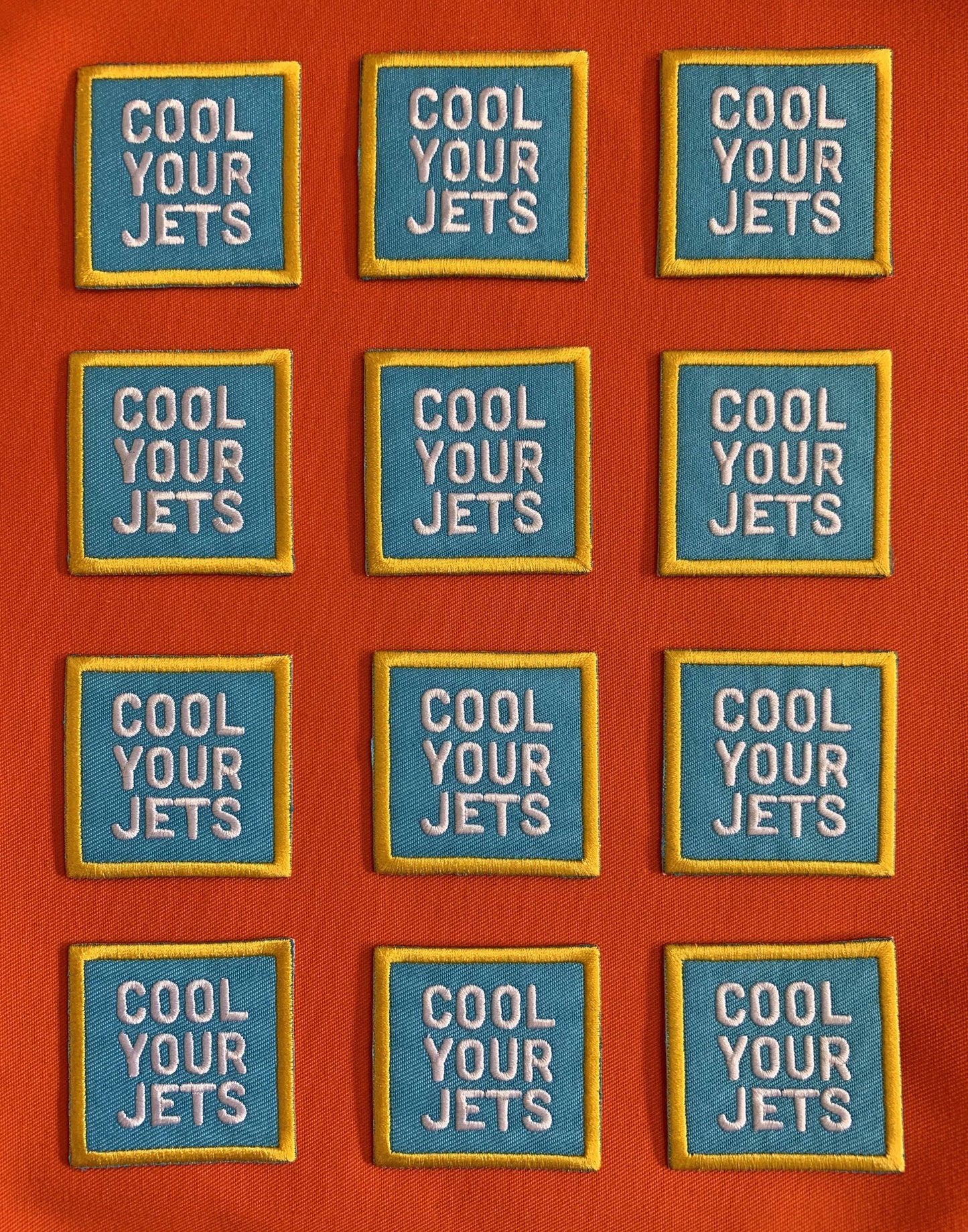 Cool Your Jets- Iron On Patch