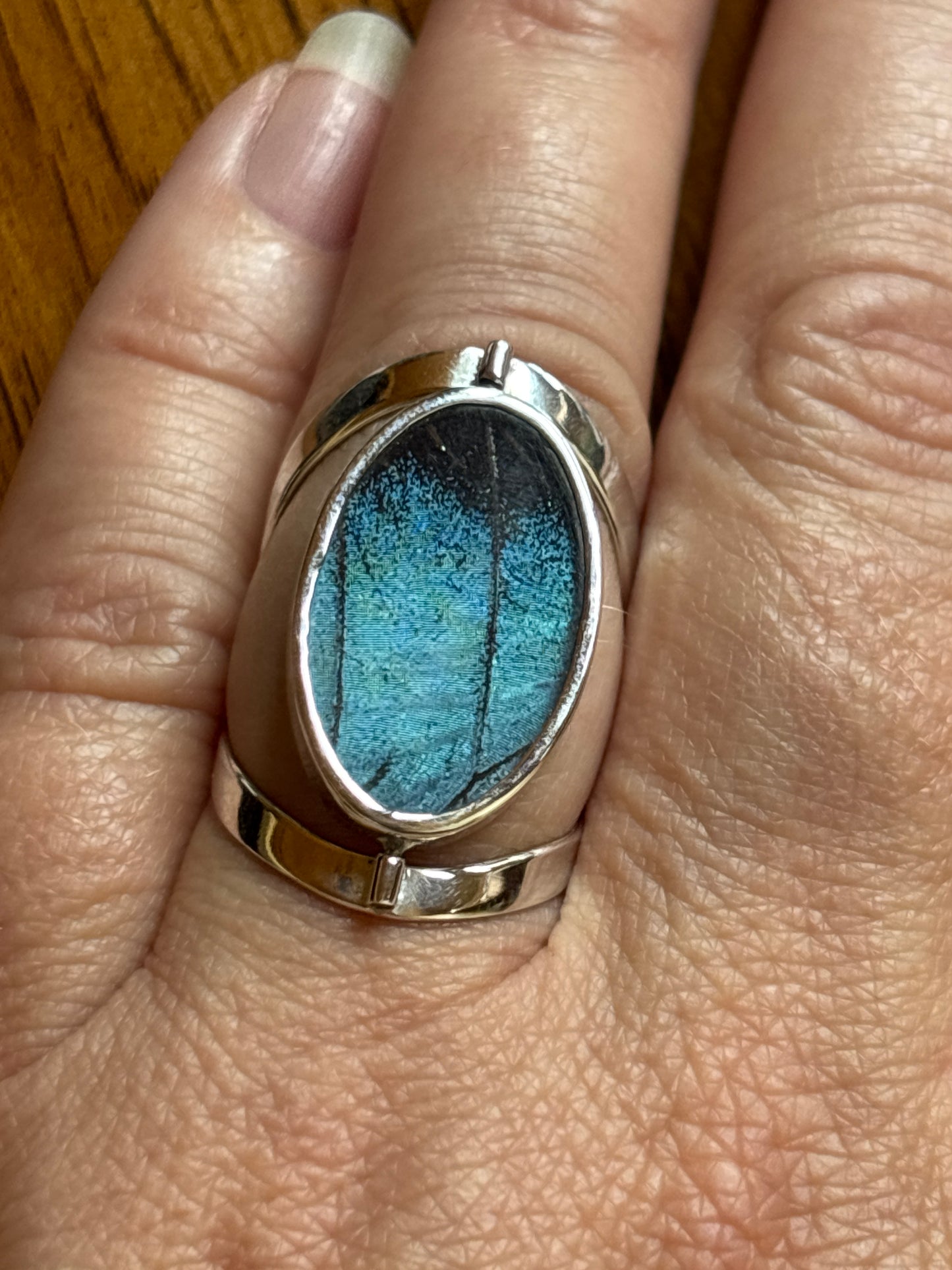Butterfly Wing Rings | Adjustable