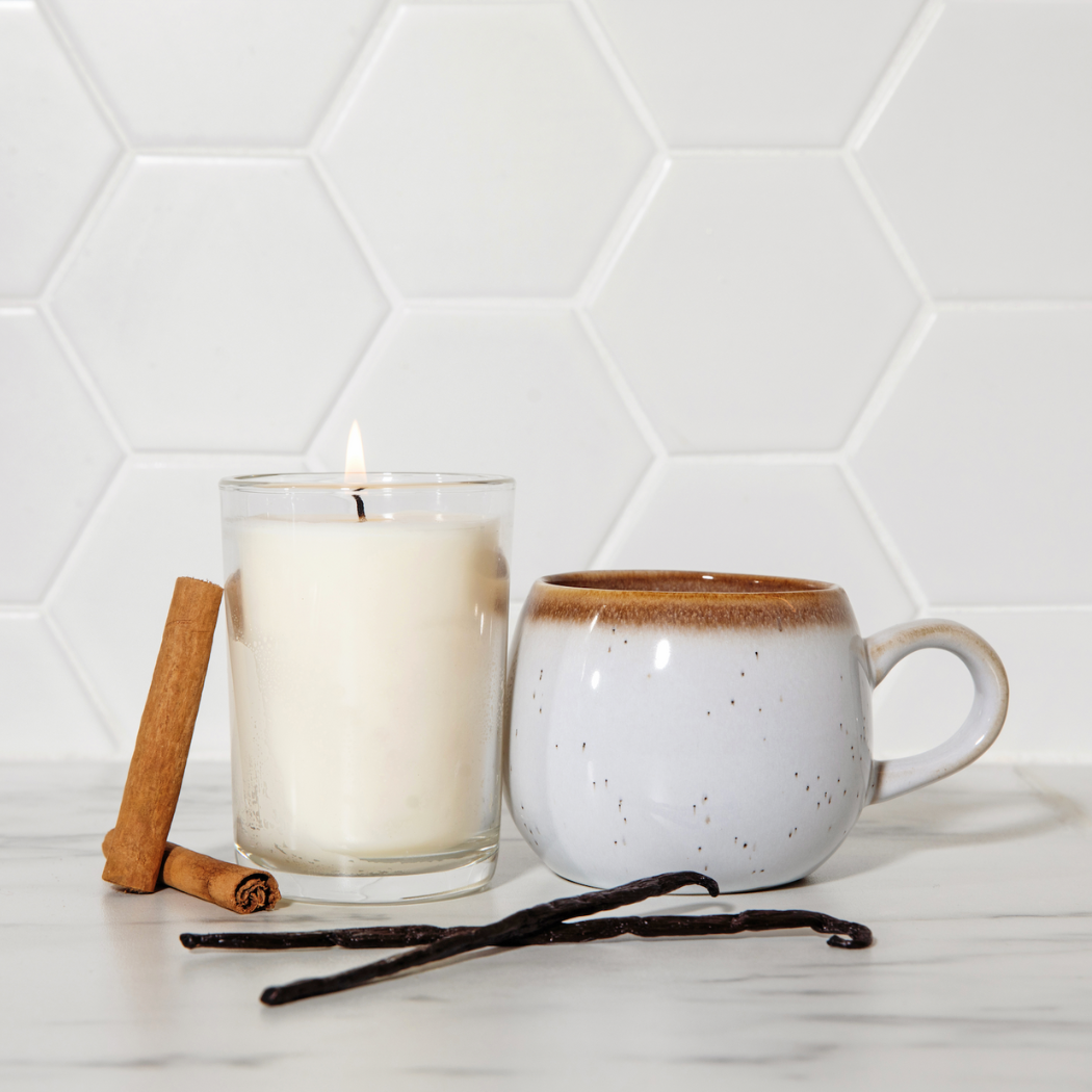 Chai Tea Aromatherapy Filled Candle