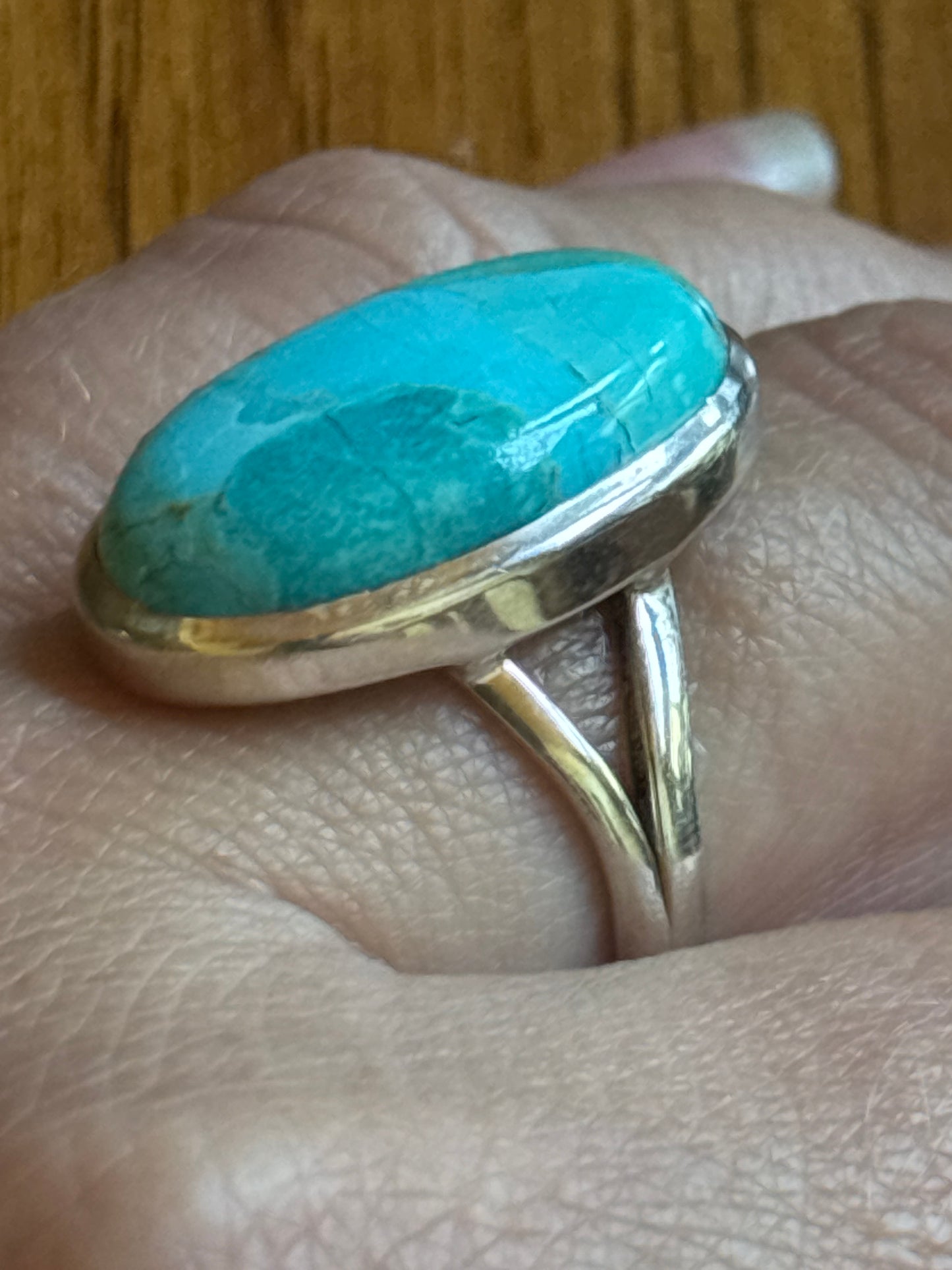 Kingman Turquoise Ring | Size 10