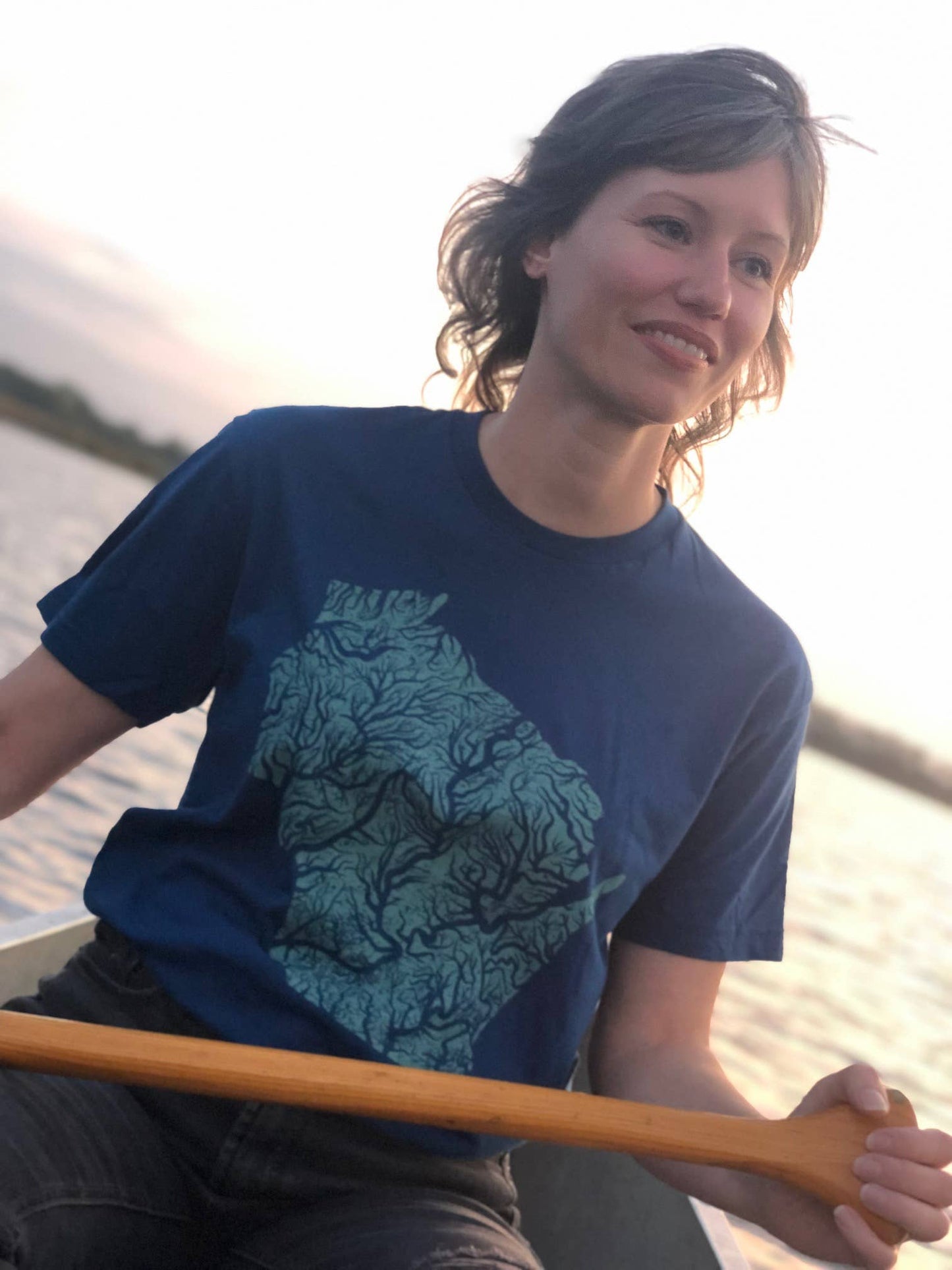 Wisconsin Rivers Unisex Tshirt