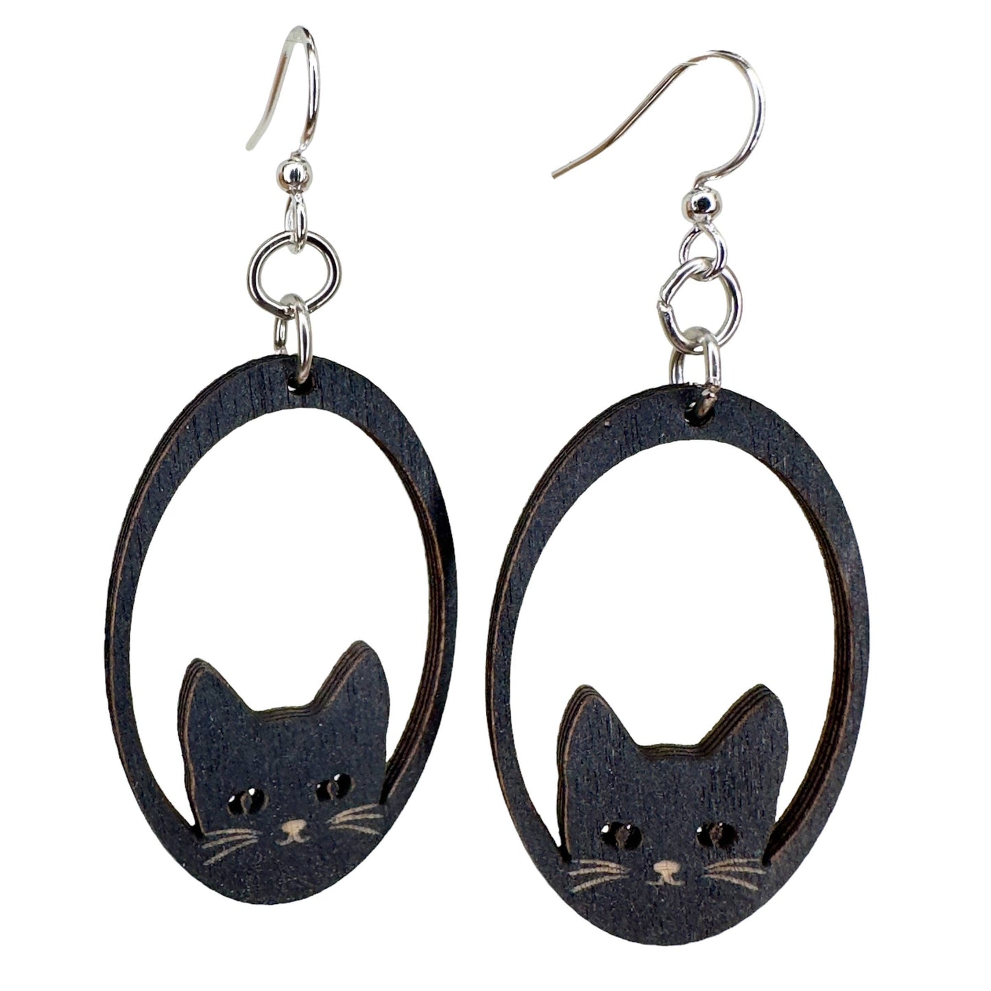 Sneaky Cat Earrings