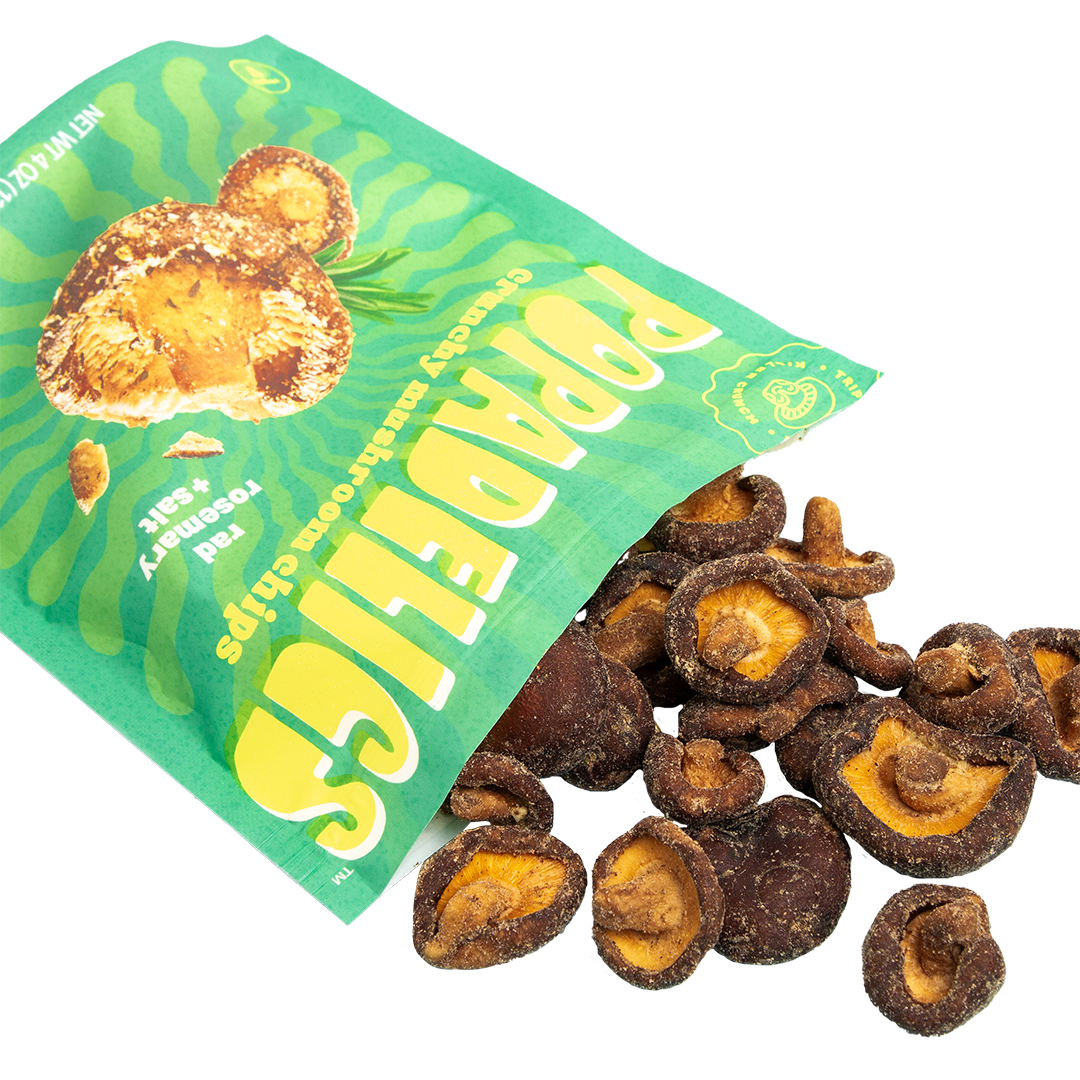 Rad Rosemary & Salt - Crunchy Mushroom Chips
