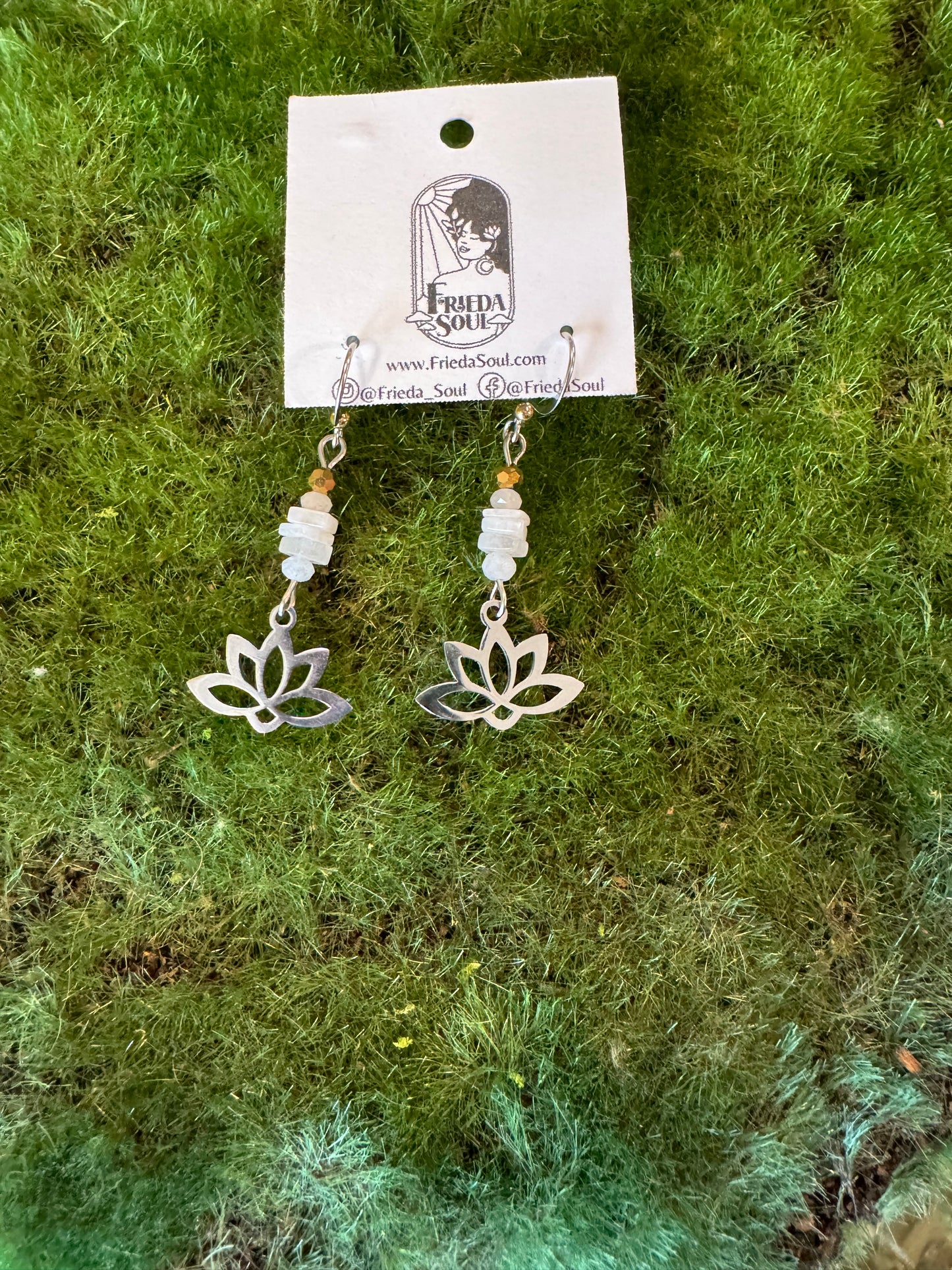 Frieda Soul Metal & Stone Dangle Earrings
