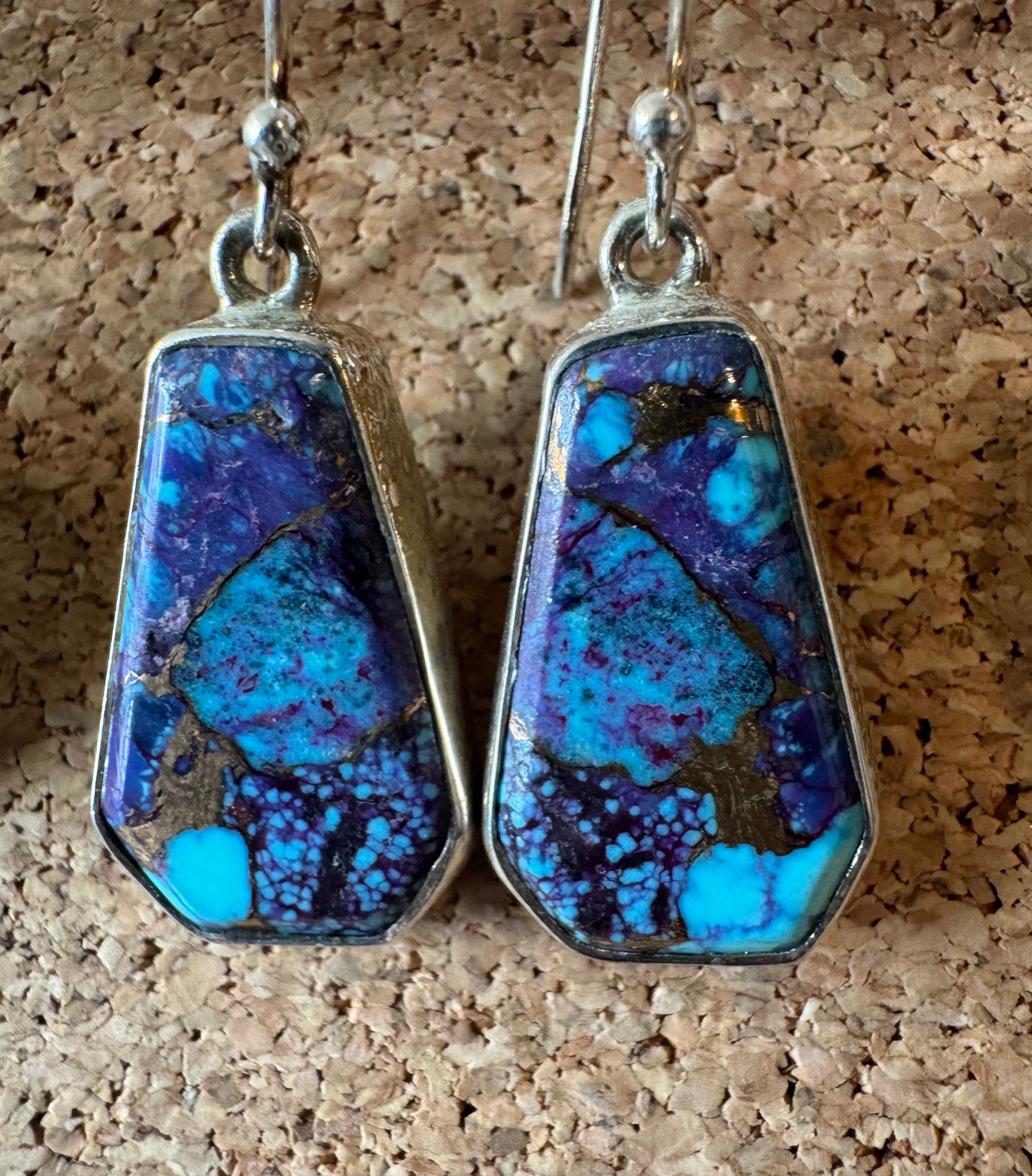 Gemstone Hanging Earrings