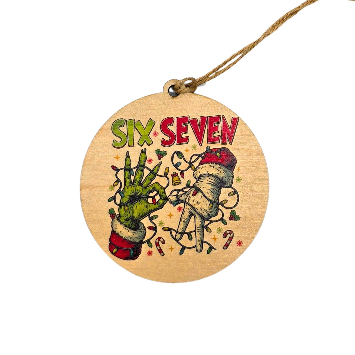 67 Grinch Santa Funny Christmas Ornaments - Trending 2025
