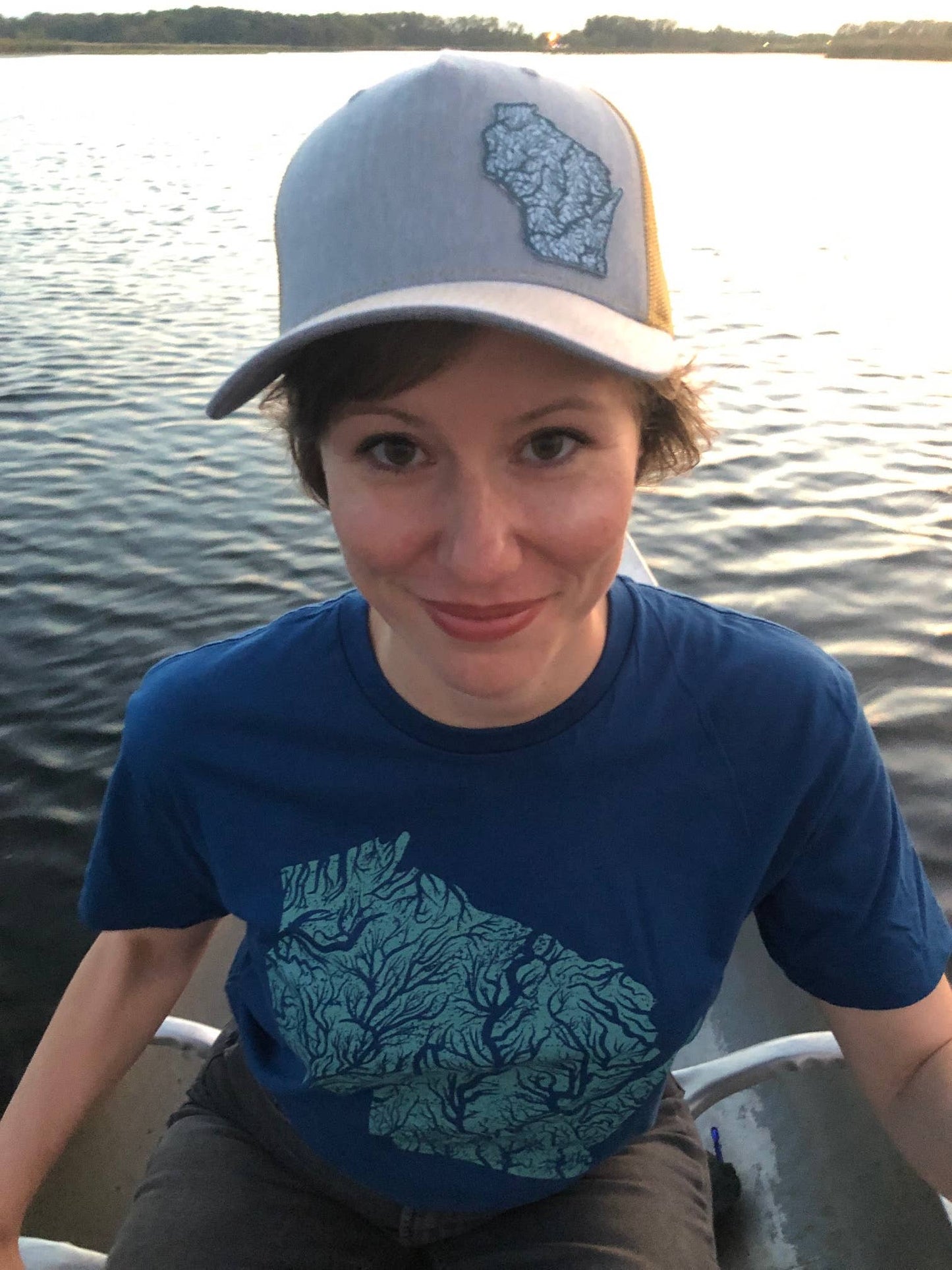 Wisconsin Rivers Unisex Tshirt