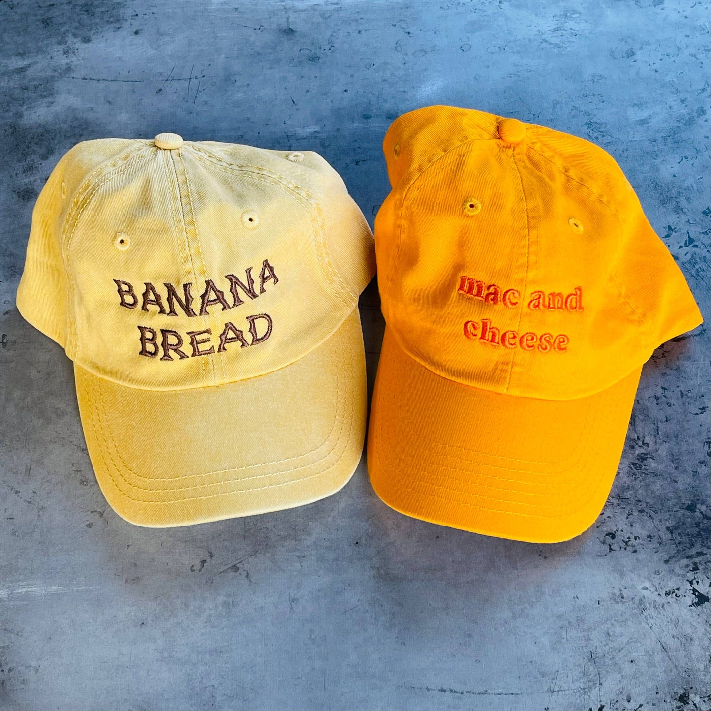 Mac and Cheese Baseball Cap Dad Hat