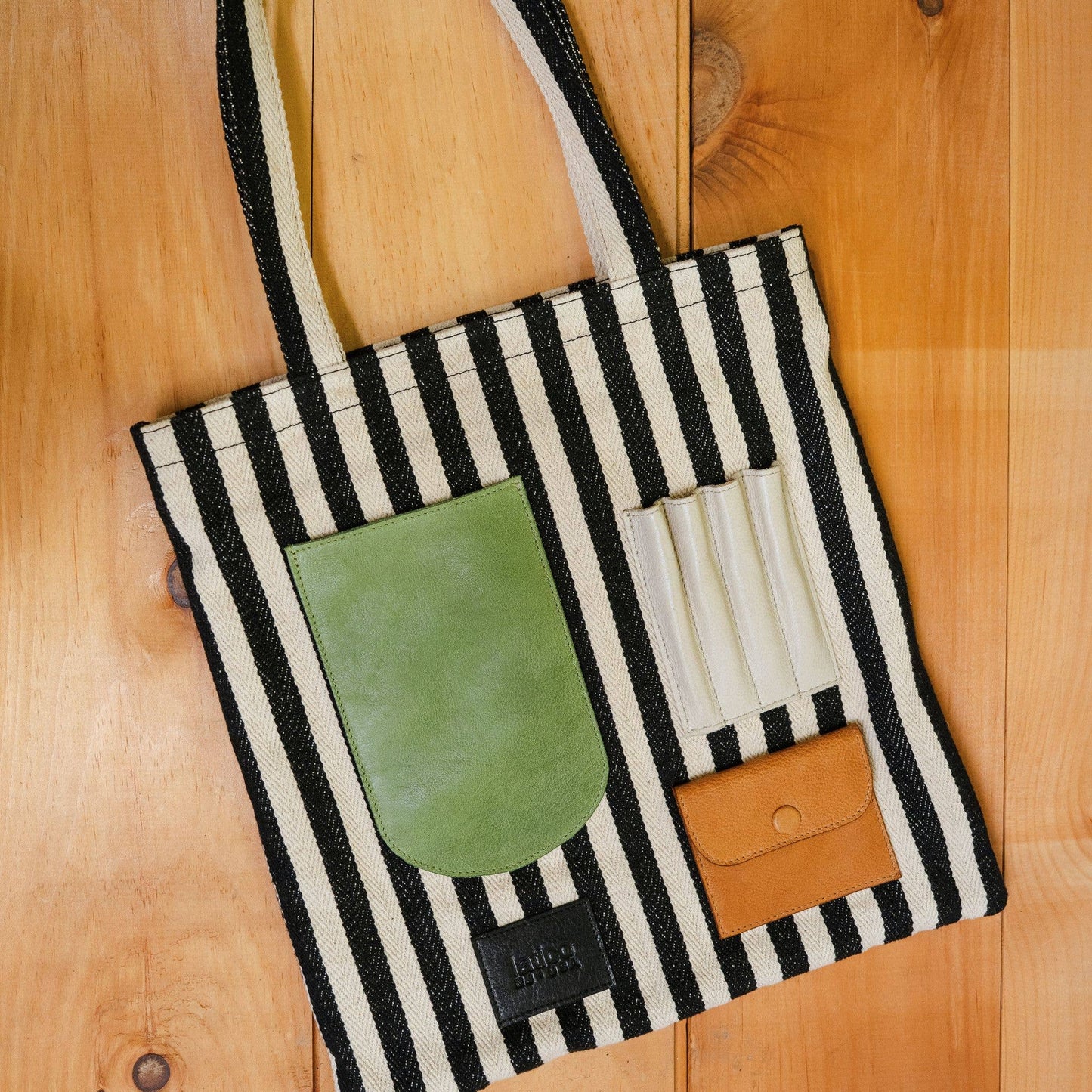 Jay Handcrafted Canvas/Leather Tote