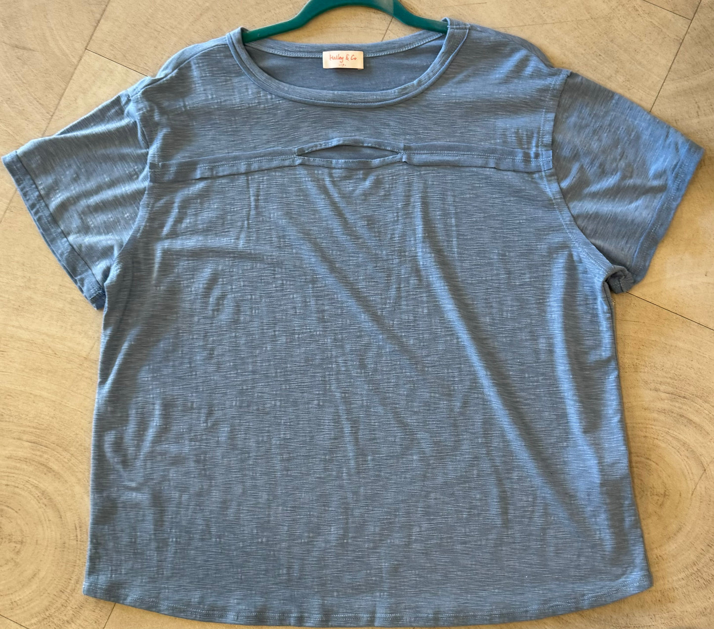 Lydia Darling Cut Out Tshirt | Hailey & Co