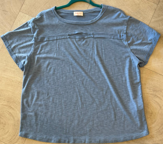 Lydia Darling Cut Out Tshirt | Hailey & Co
