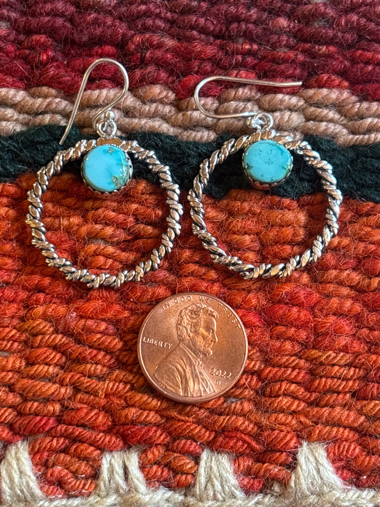 Sonoran Gold Turquoise Earrings