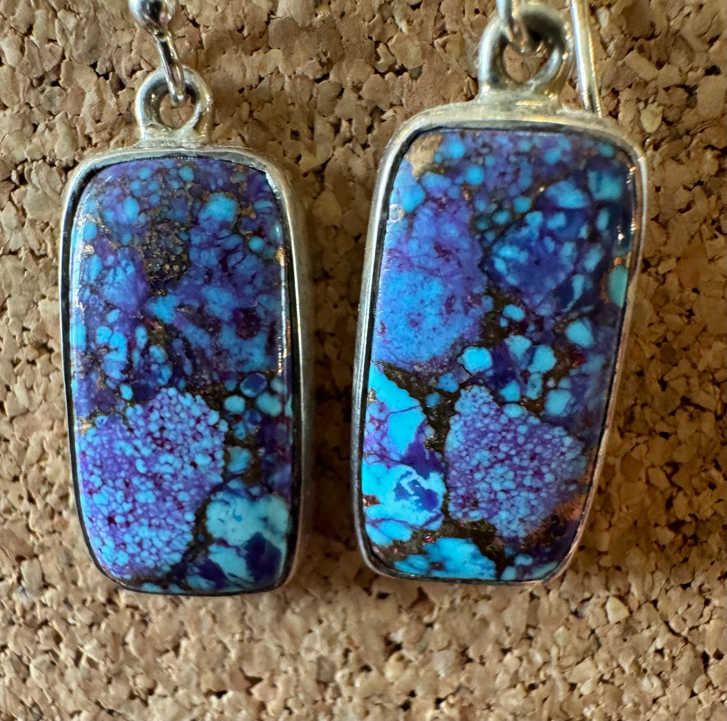 Gemstone Hanging Earrings