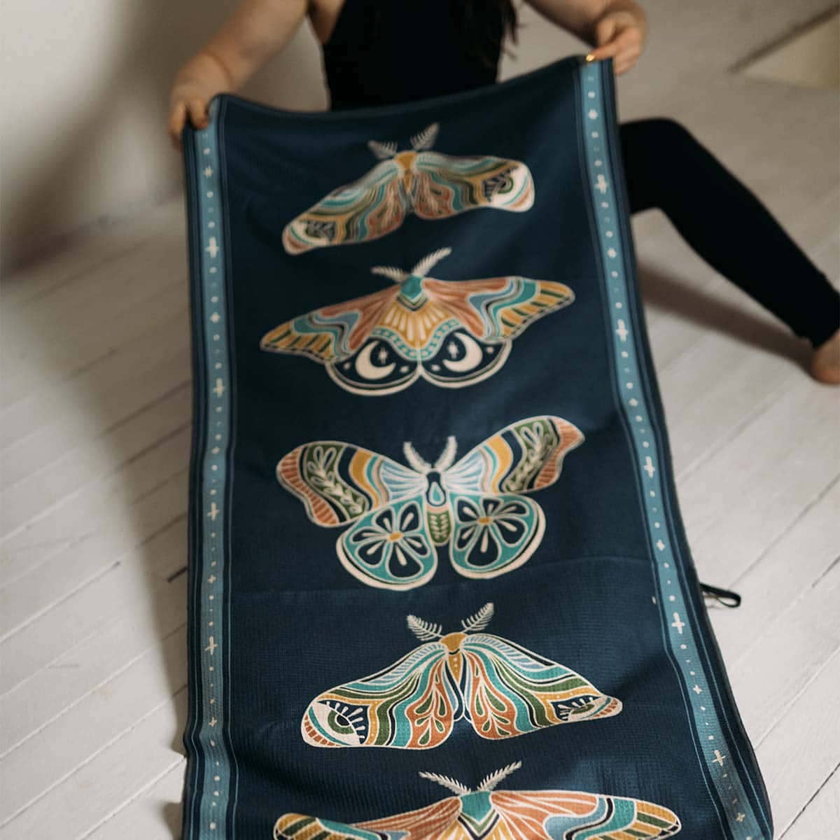 Yoga Towel | Painted Moth