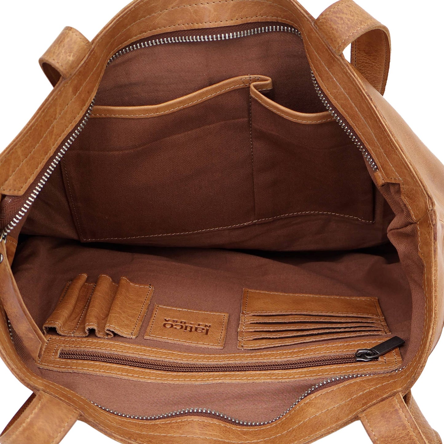 Noelle Handcrafted Leather Tote