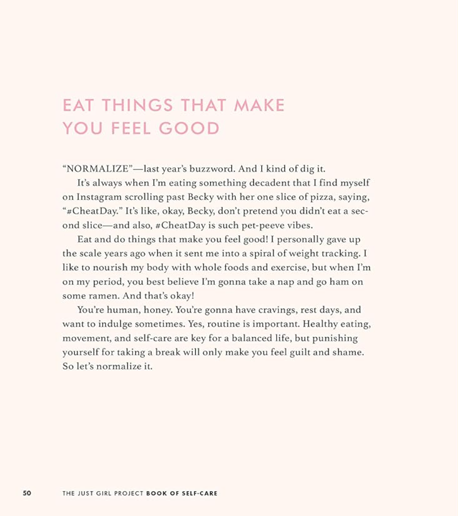 The Just Girl Project Book of Self-Care