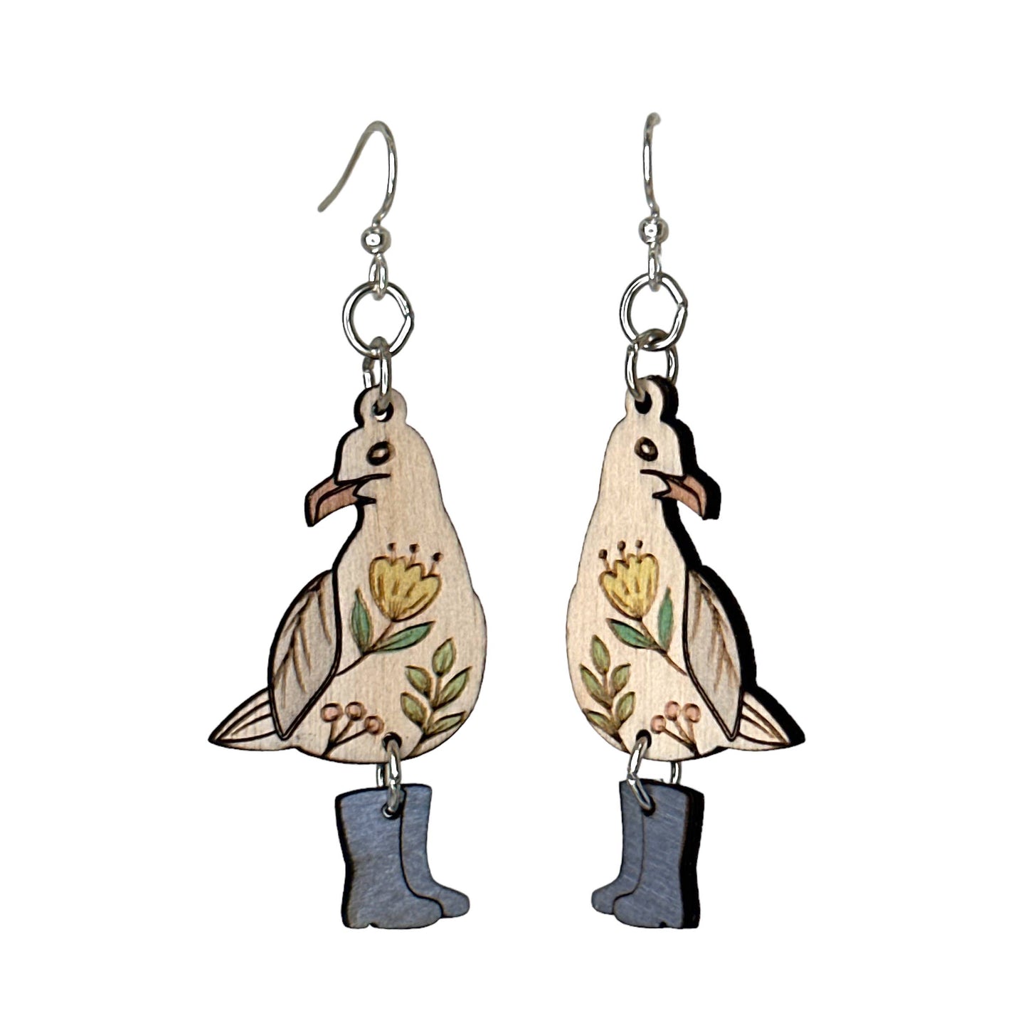 Paddington Seagull Earrings #1771