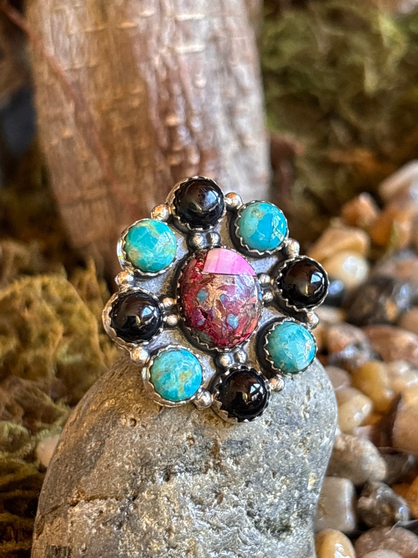 Multi-Stone Ring | Adjustable