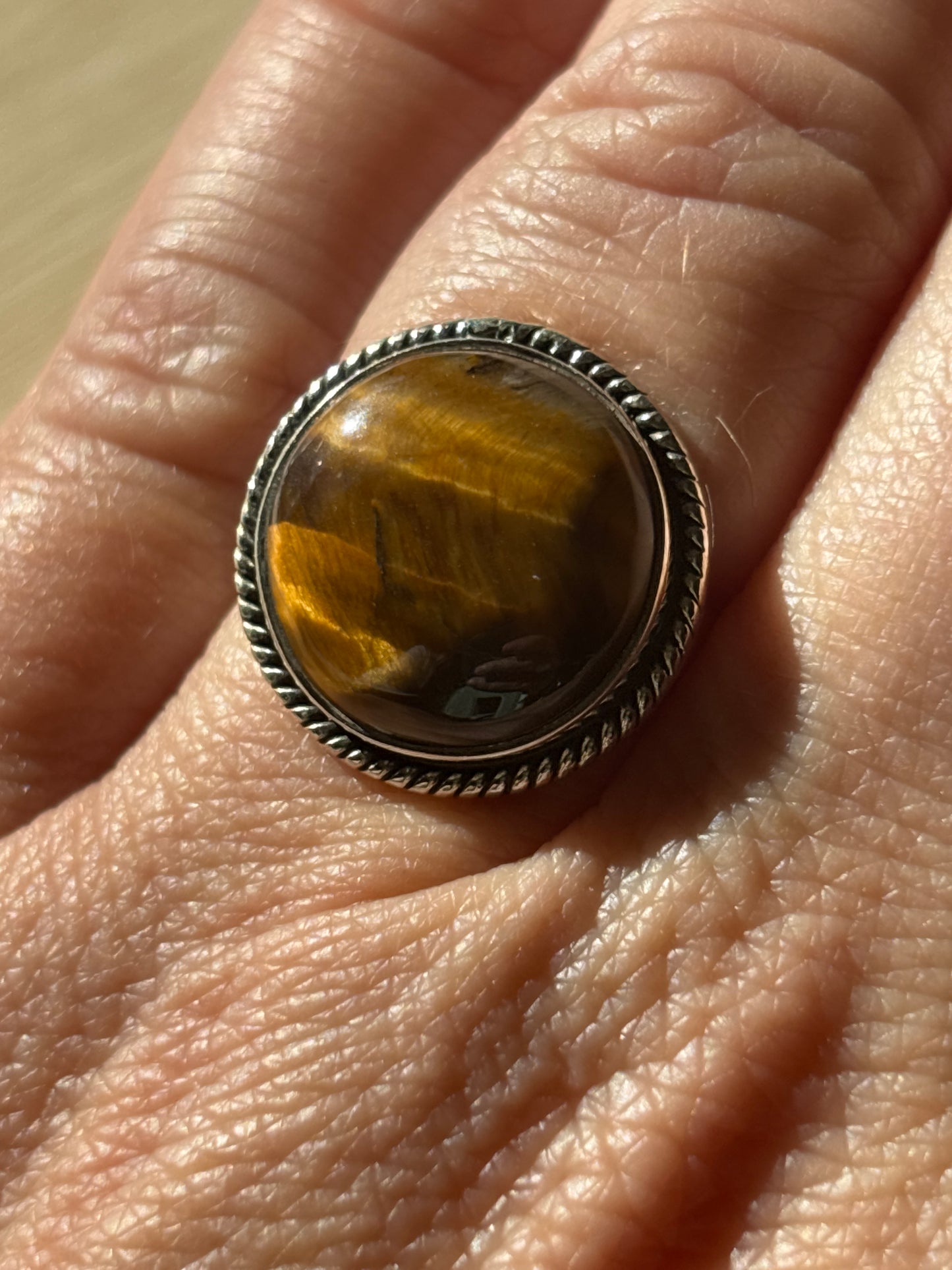Tiger’s Eye Ring | Size 8
