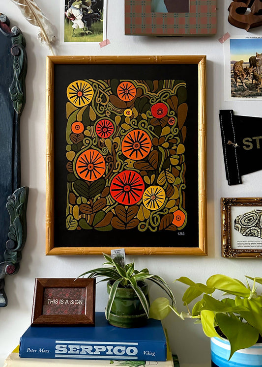 Sweet Potato Vine-11 x 14 print