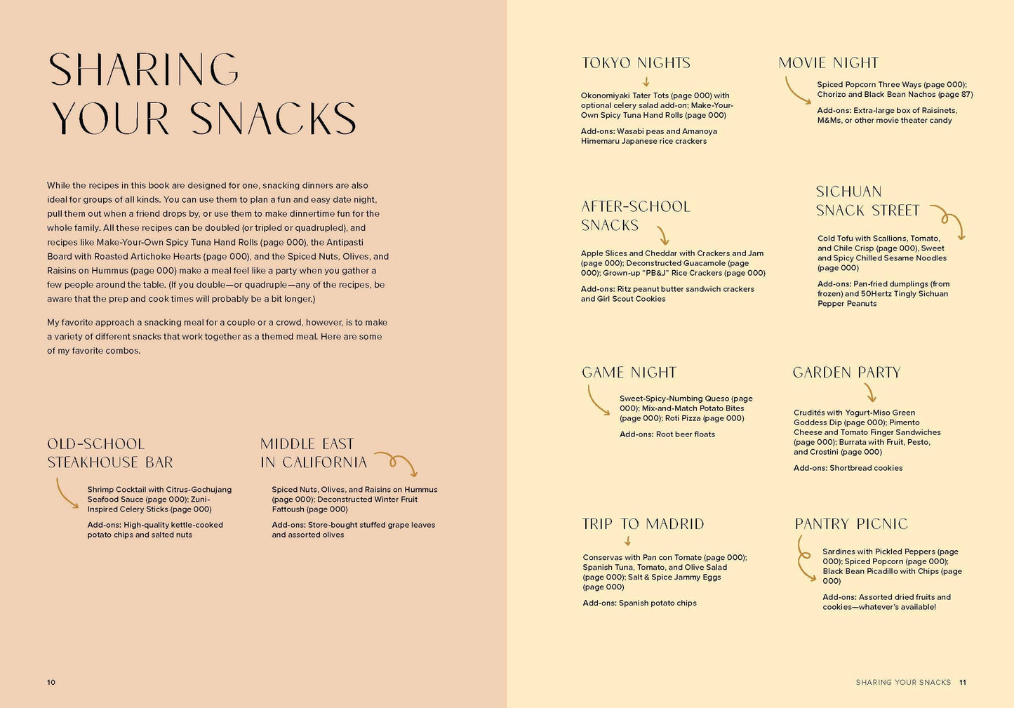 Snacking Dinners