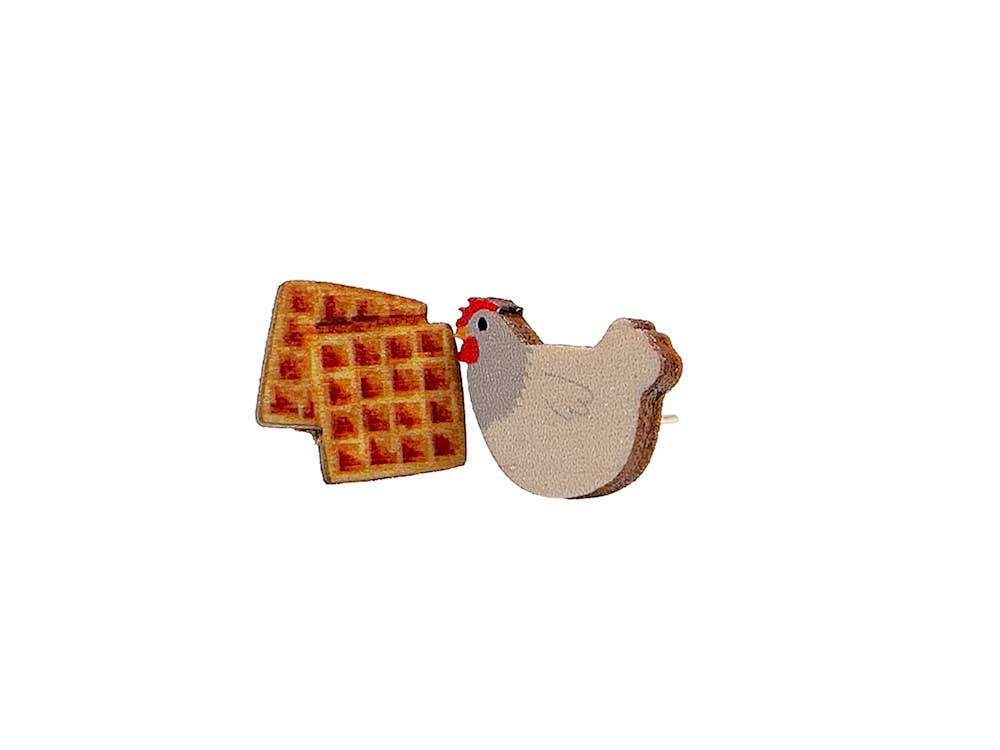 Chicken & Waffles Earrings