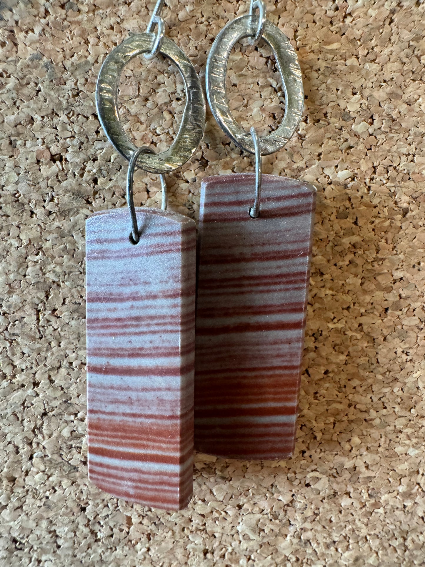 Gemstone Hanging Earrings