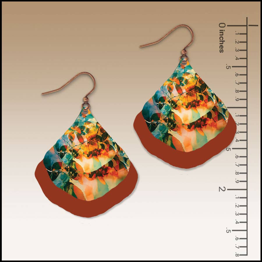 Sienna Canopy Ginkgo Multilayer Earrings