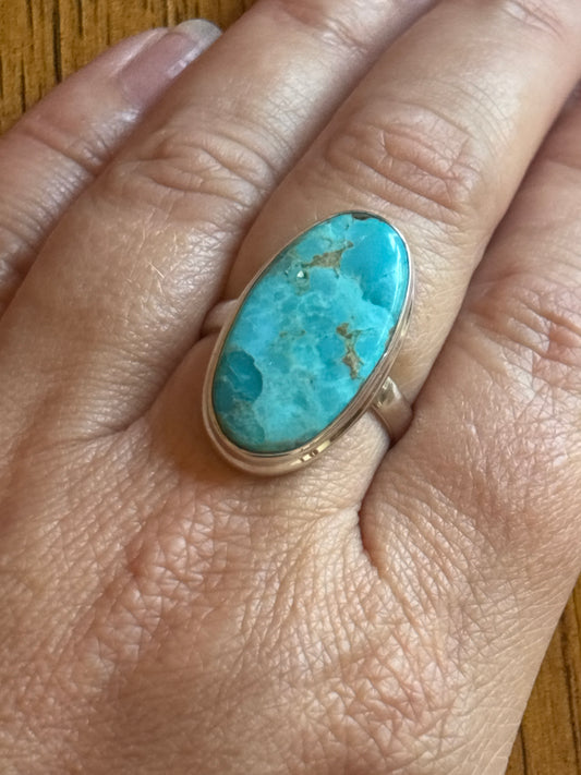 Kingman Turquoise Ring | Size 10
