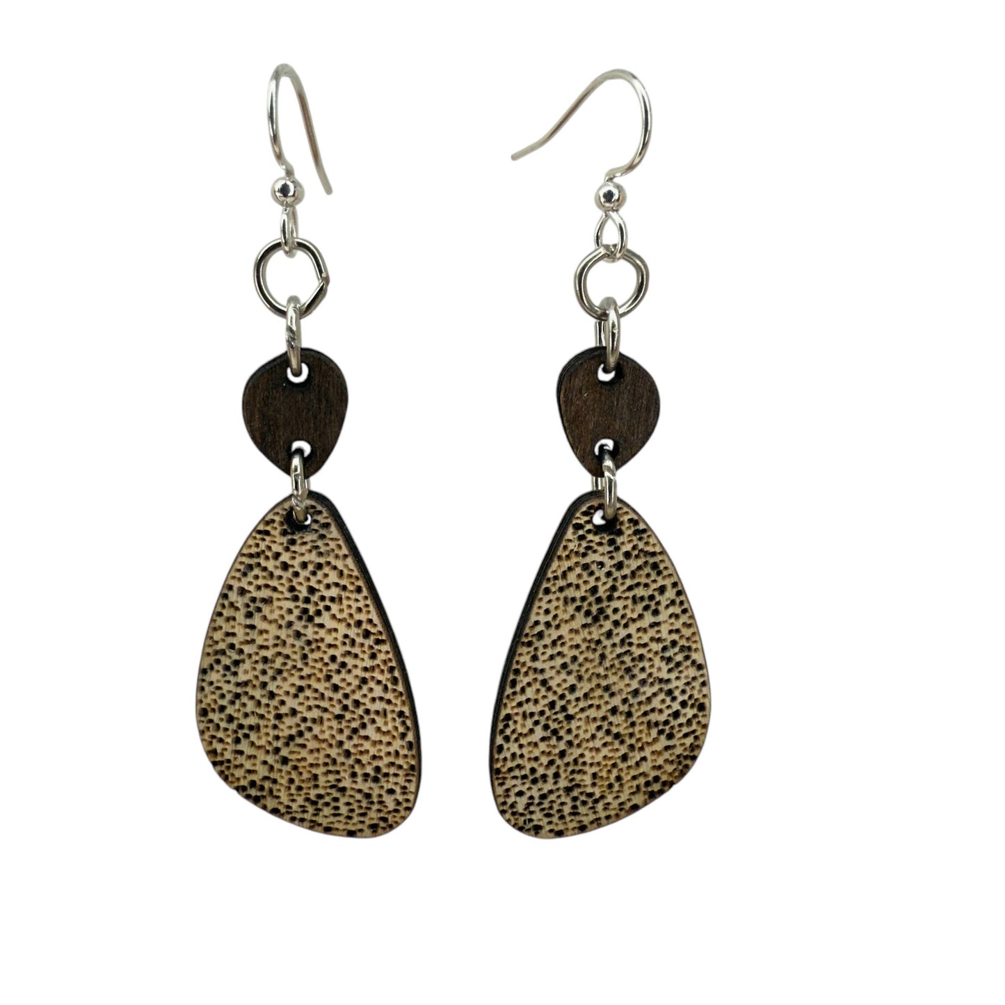 Freckled Rock Earrings