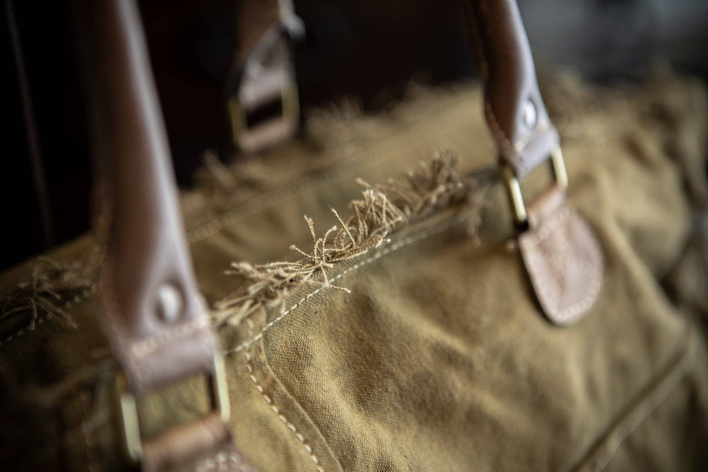 Spruce Tree Forrest Recycled Canvas Weekender