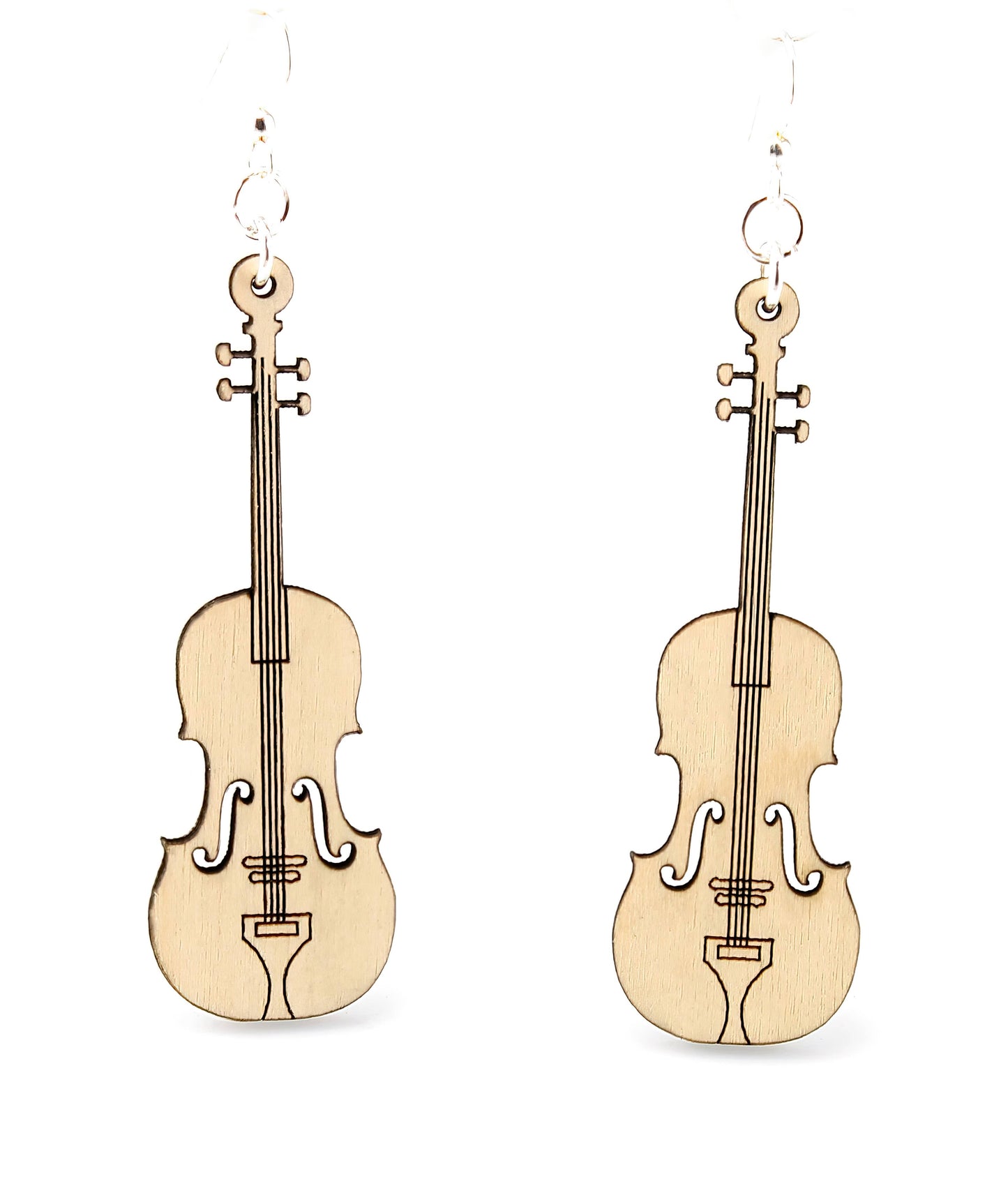 Violin Earrings