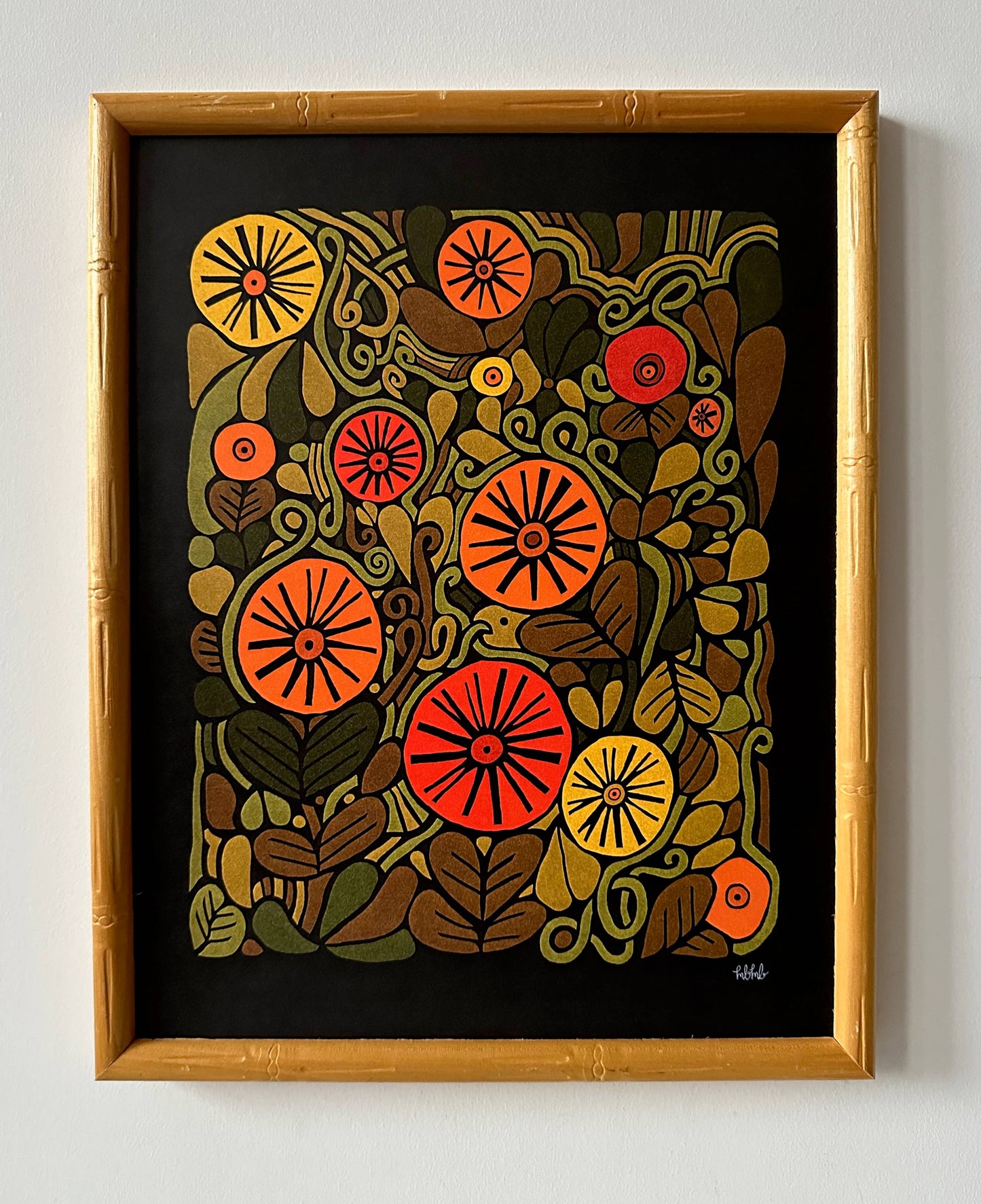 Sweet Potato Vine-11 x 14 print