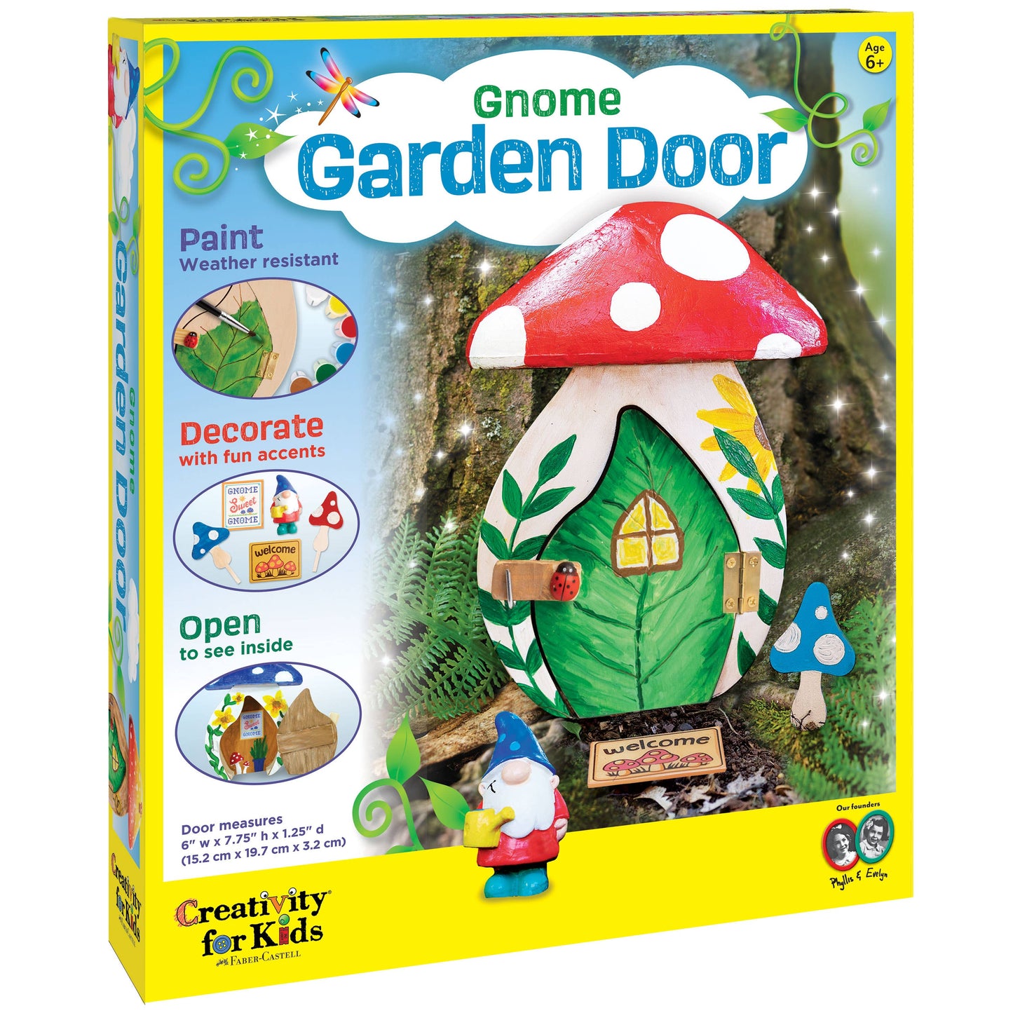 Gnome Garden Door DIY Craft Kit for Kids