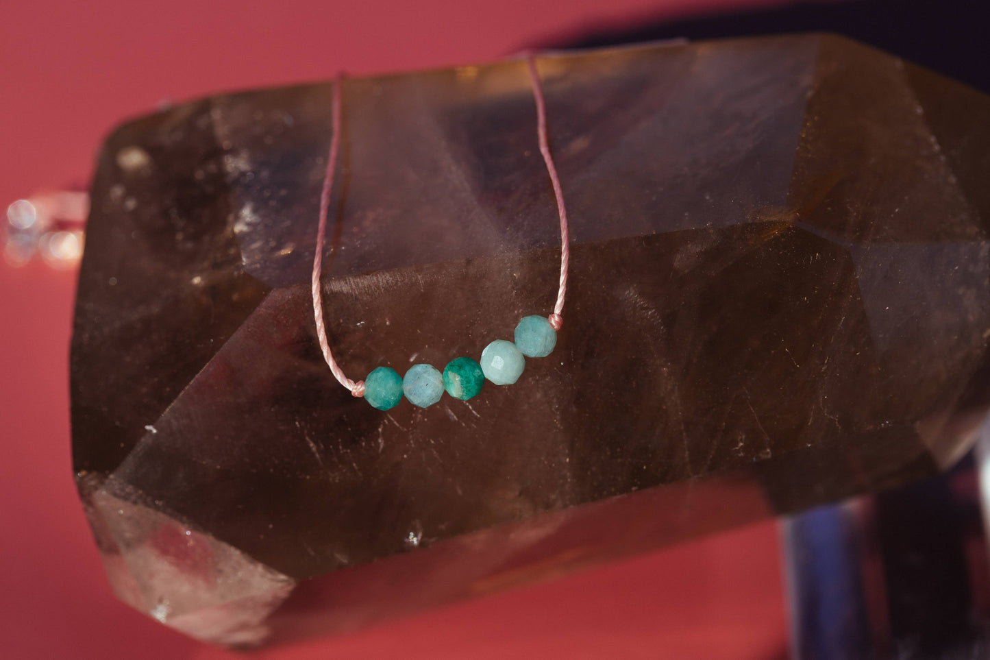 Amazonite Little Wishes Kids Necklace for Courage