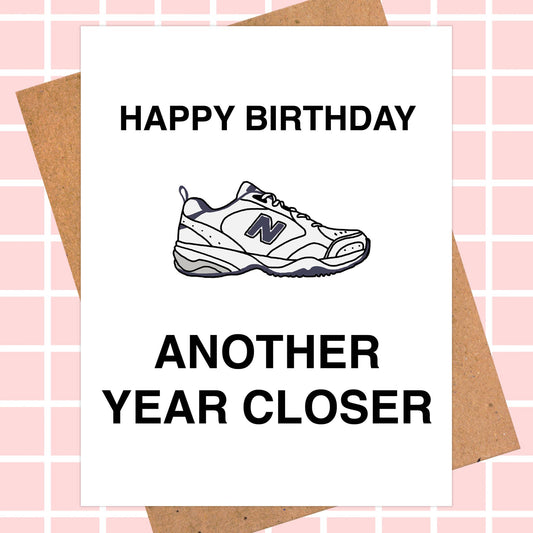 New Balance Funny Birthday Card | Pop Culture Card