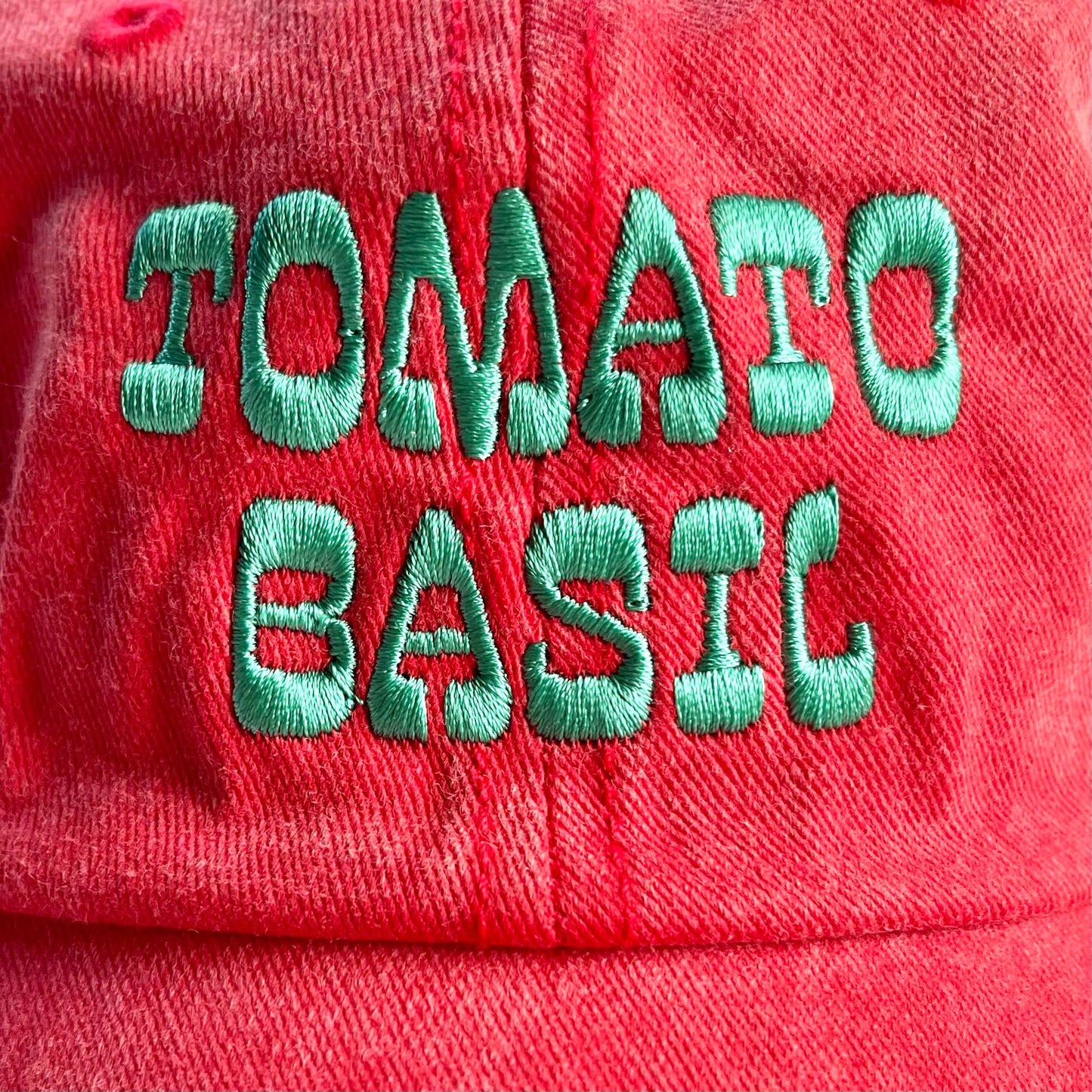 Tomato Basil Baseball Cap Unisex Dad Hat