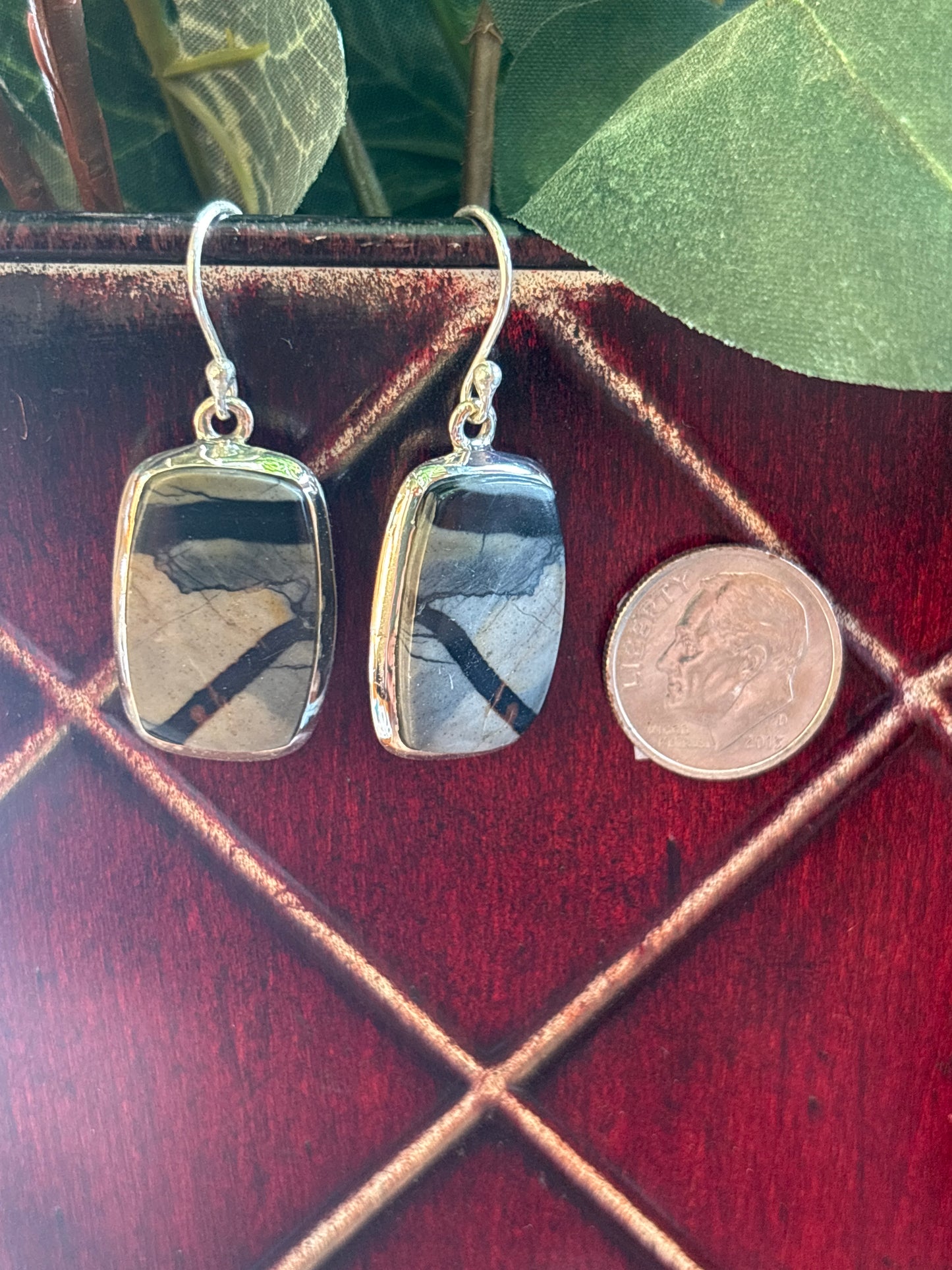 Picasso Jasper Earrings