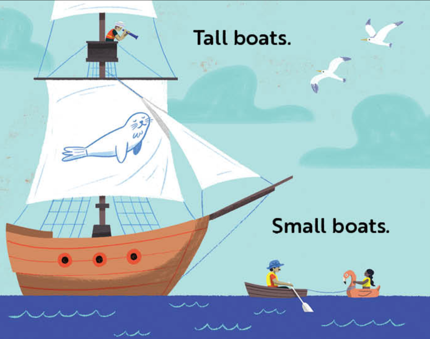 Go, Boats, Go!: Boat books for toddlers 1-3