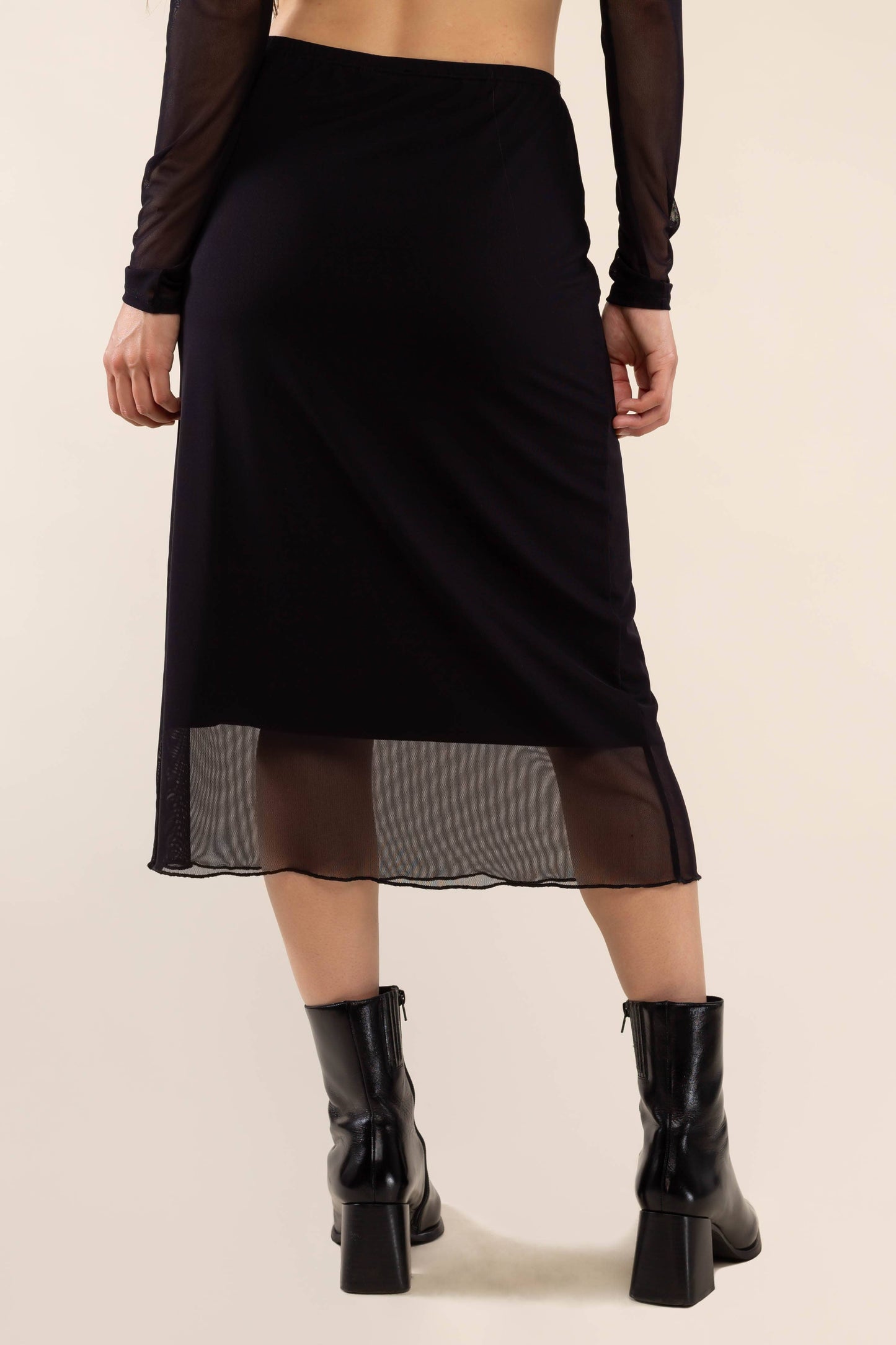 Bess Mesh Skirt - Plus Size